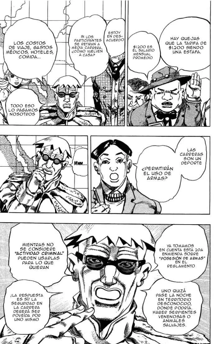 JoJo no Kimyou na Bouken: Part 7 - Steel Ball Run Capítulo 1: La Conferencia de Prensa Steel Ball Run  - Page 43