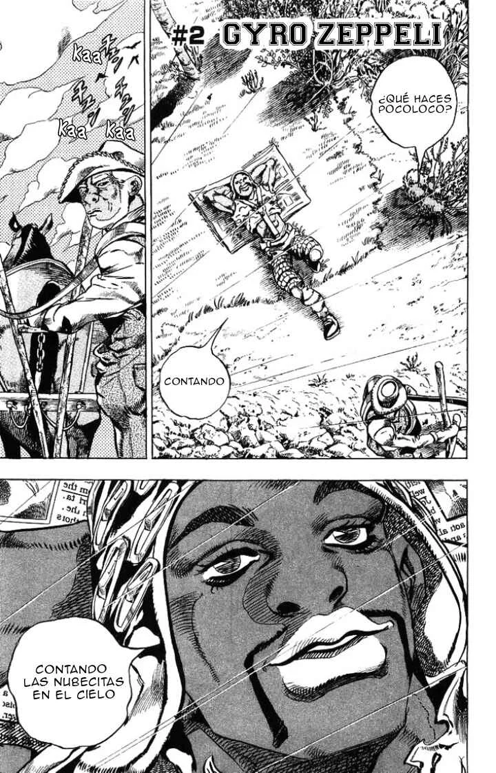 JoJo no Kimyou na Bouken: Part 7 - Steel Ball Run Capítulo 2: Gyro Zeppeli  - Page 1