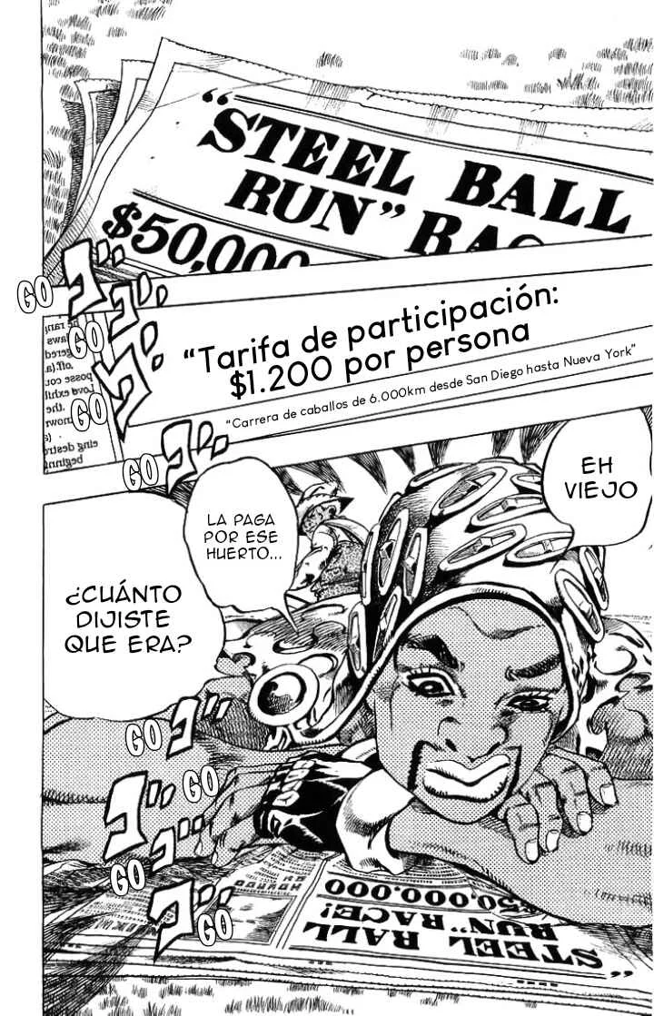 JoJo no Kimyou na Bouken: Part 7 - Steel Ball Run Capítulo 2: Gyro Zeppeli  - Page 7