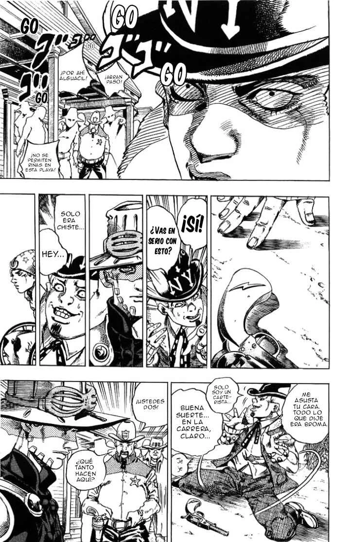 JoJo no Kimyou na Bouken: Part 7 - Steel Ball Run Capítulo 2: Gyro Zeppeli  - Page 18
