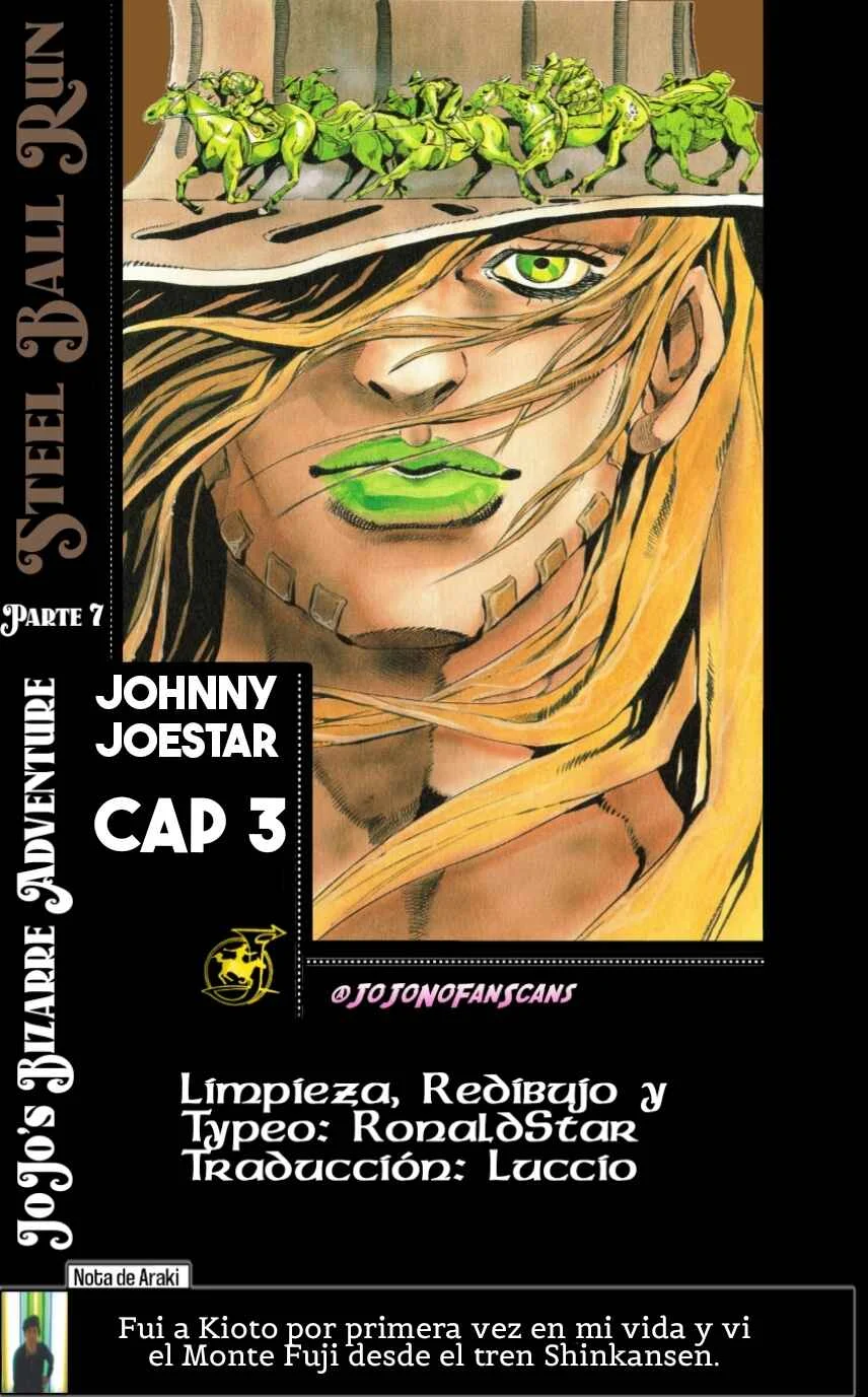 JoJo no Kimyou na Bouken: Part 7 - Steel Ball Run Capítulo 3: Johnny Joestar  - Page 32