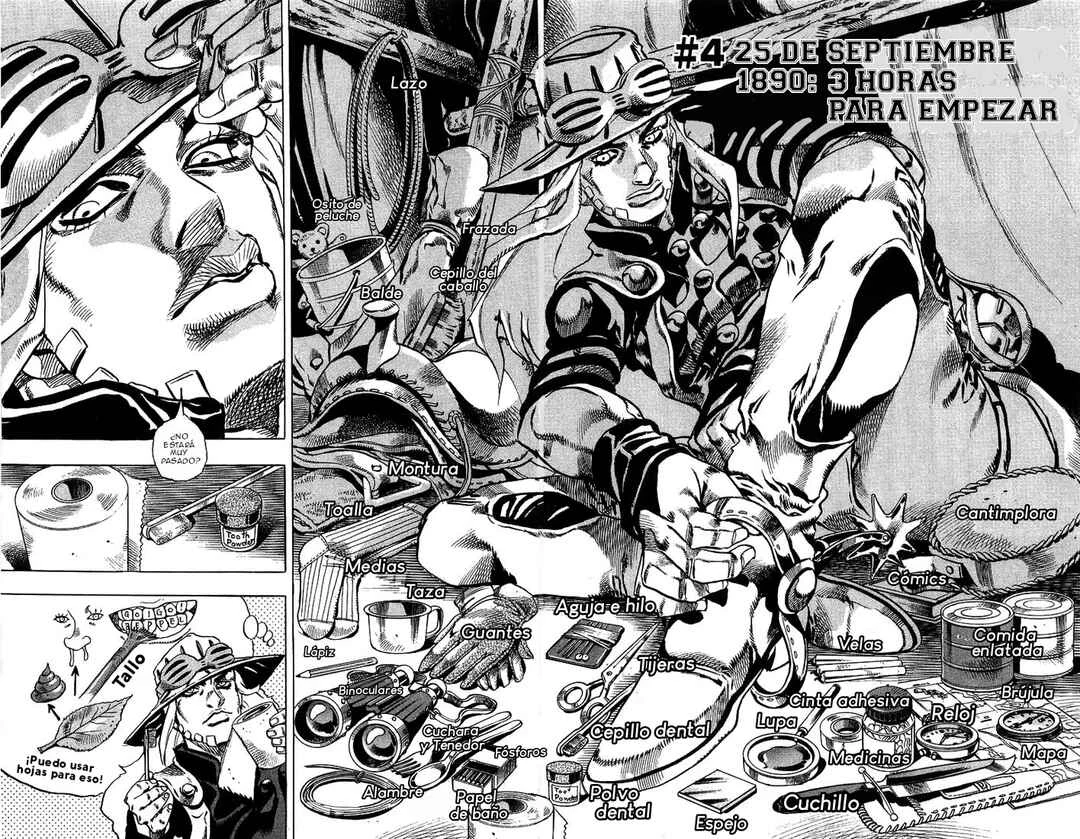 JoJo no Kimyou na Bouken: Part 7 - Steel Ball Run Capítulo 4: 25 de Septiembre 1890: 3 Horas para Empezar  - Page 2