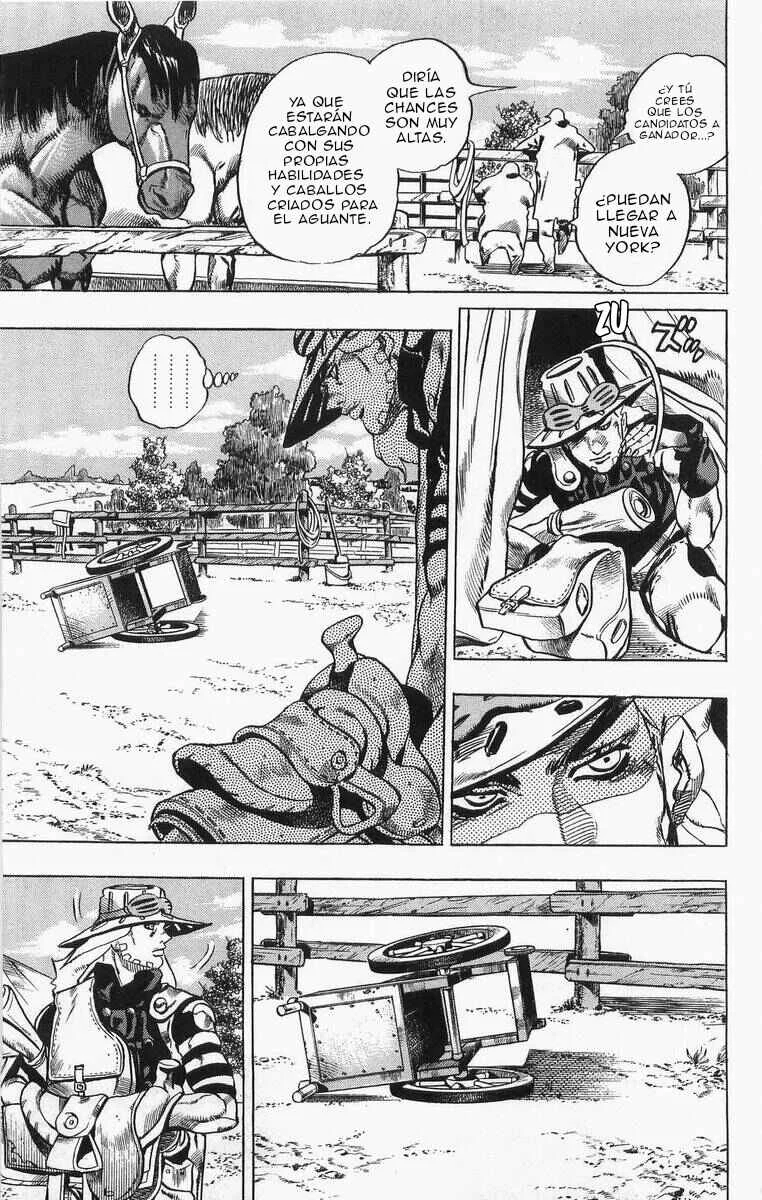 JoJo no Kimyou na Bouken: Part 7 - Steel Ball Run Capítulo 4: 25 de Septiembre 1890: 3 Horas para Empezar  - Page 4