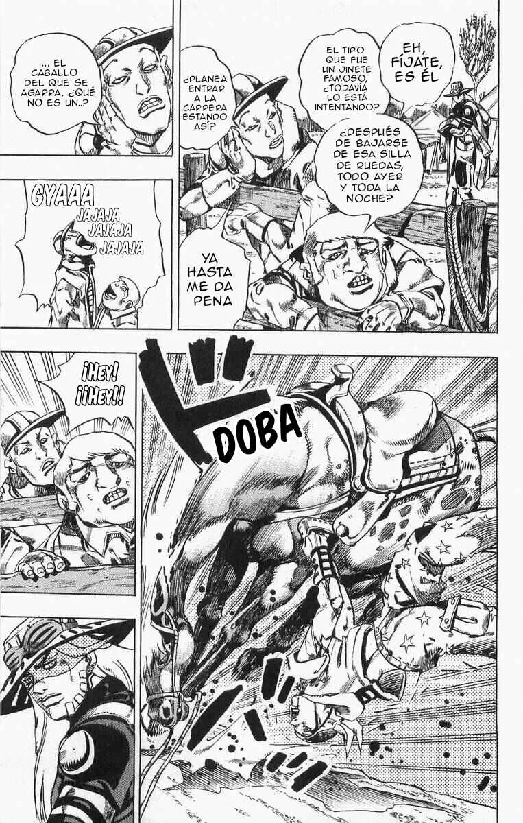 JoJo no Kimyou na Bouken: Part 7 - Steel Ball Run Capítulo 4: 25 de Septiembre 1890: 3 Horas para Empezar  - Page 6