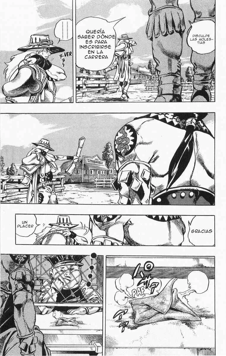JoJo no Kimyou na Bouken: Part 7 - Steel Ball Run Capítulo 4: 25 de Septiembre 1890: 3 Horas para Empezar  - Page 12