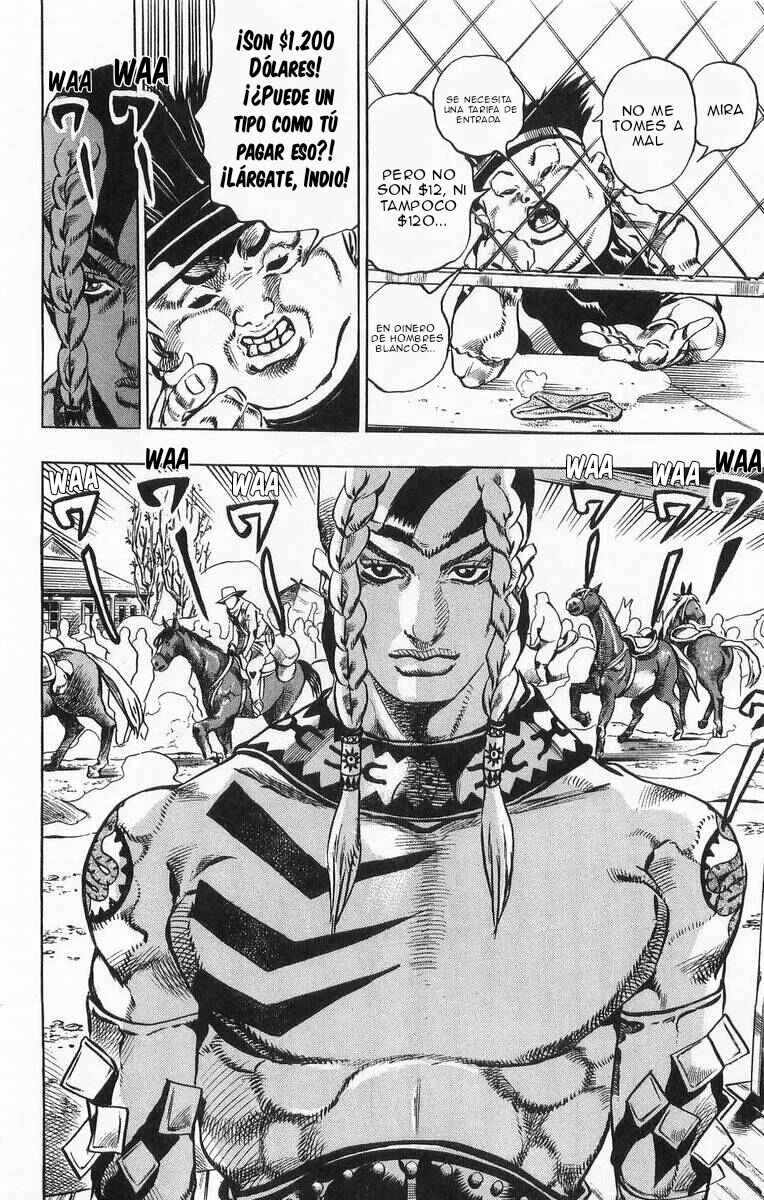 JoJo no Kimyou na Bouken: Part 7 - Steel Ball Run Capítulo 4: 25 de Septiembre 1890: 3 Horas para Empezar  - Page 13