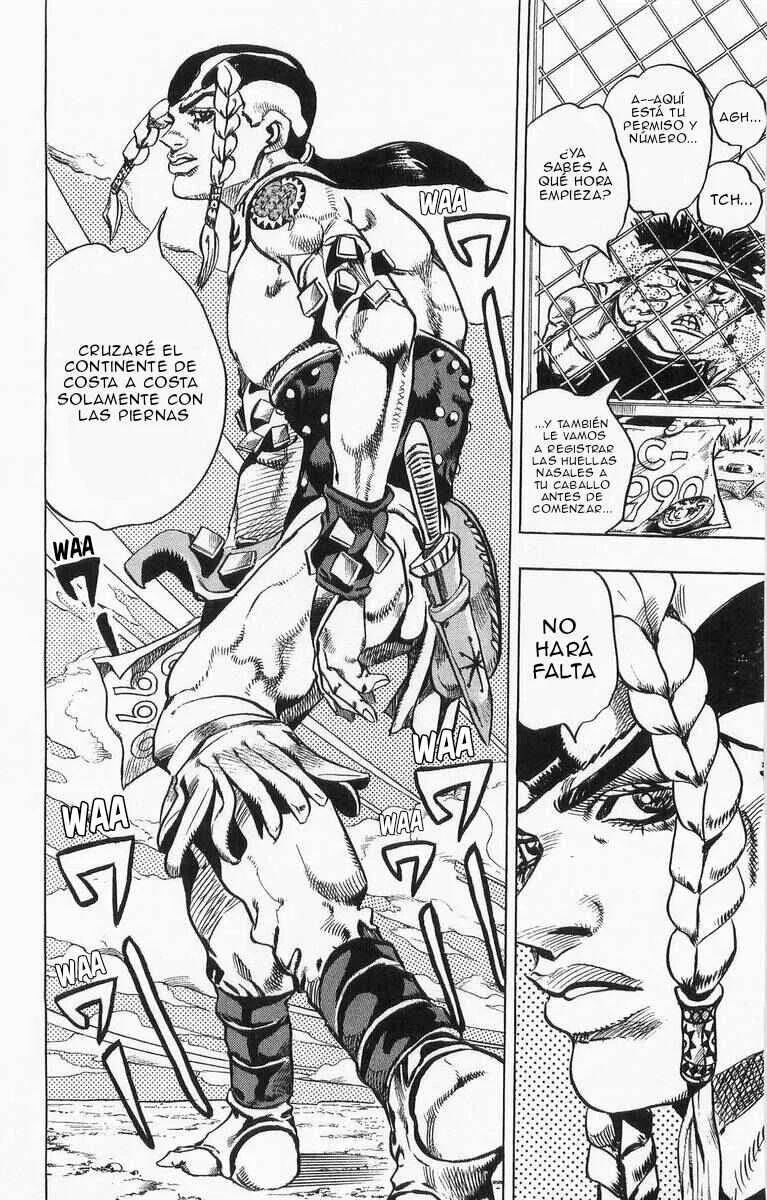 JoJo no Kimyou na Bouken: Part 7 - Steel Ball Run Capítulo 4: 25 de Septiembre 1890: 3 Horas para Empezar  - Page 15