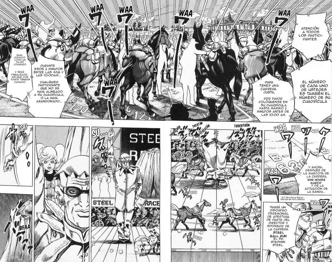 JoJo no Kimyou na Bouken: Part 7 - Steel Ball Run Capítulo 4: 25 de Septiembre 1890: 3 Horas para Empezar  - Page 17