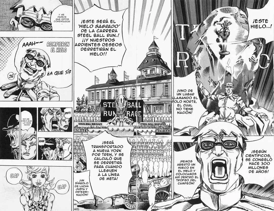 JoJo no Kimyou na Bouken: Part 7 - Steel Ball Run Capítulo 4: 25 de Septiembre 1890: 3 Horas para Empezar  - Page 18