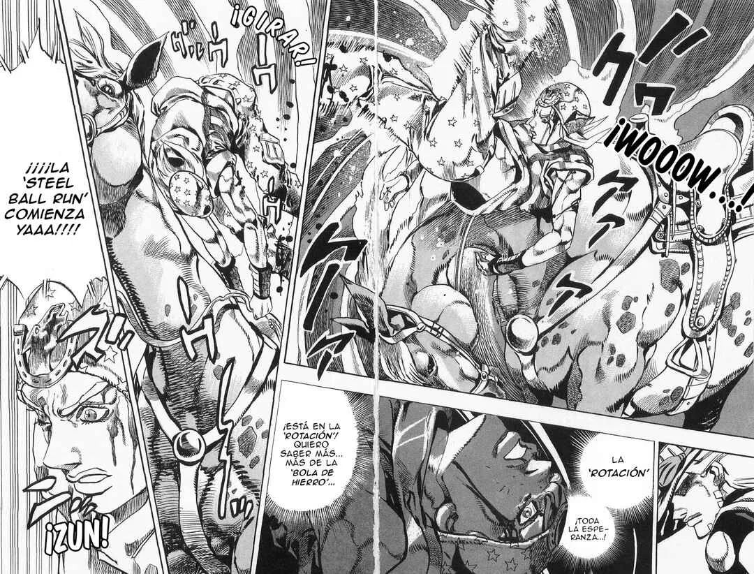 JoJo no Kimyou na Bouken: Part 7 - Steel Ball Run Capítulo 4: 25 de Septiembre 1890: 3 Horas para Empezar  - Page 25