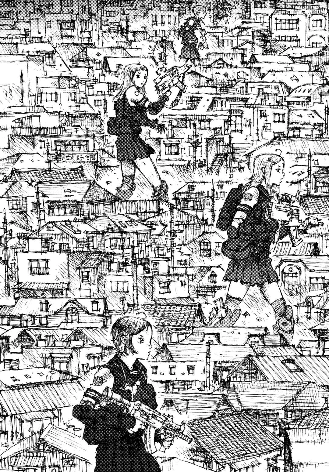 Joshi Kouhei Capítulo 1: El 13er Pelotón Independiente de Caza de Chicas de Asalto 01 - Page 23