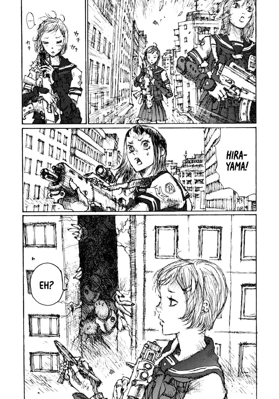 Joshi Kouhei Capítulo 1: El 13er Pelotón Independiente de Caza de Chicas de Asalto 01 - Page 32