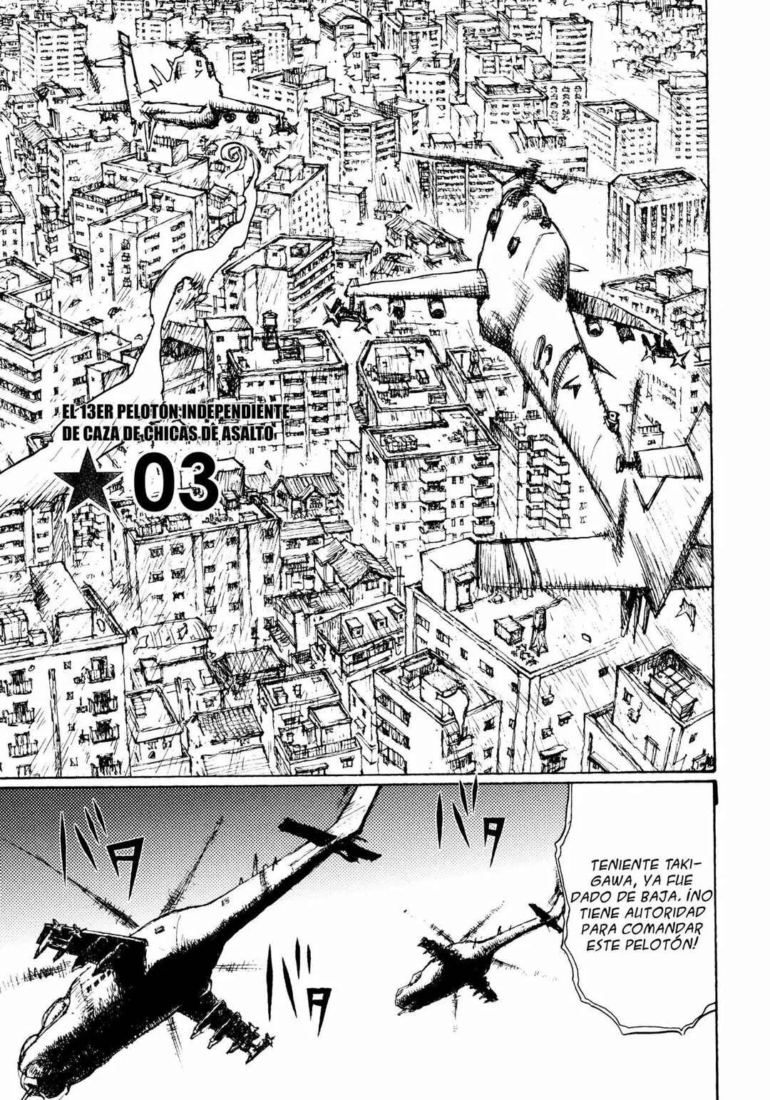 Joshi Kouhei Capítulo 3: El 13er Pelotón Independiente de Caza de Chicas de Asalto 03 - Page 2