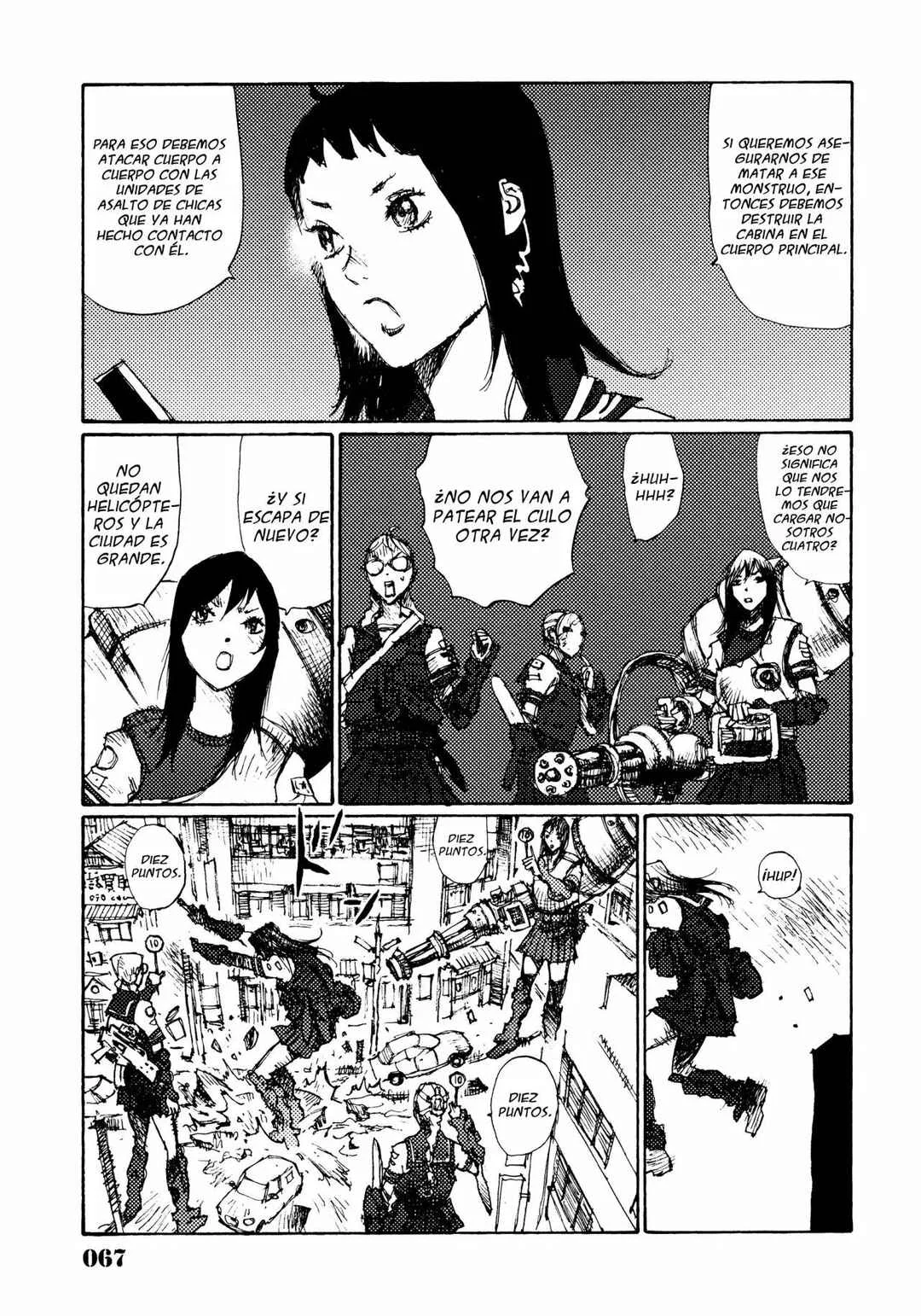 Joshi Kouhei Capítulo 3: El 13er Pelotón Independiente de Caza de Chicas de Asalto 03 - Page 10