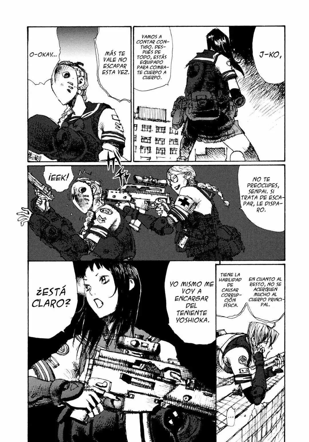 Joshi Kouhei Capítulo 4: El 13er Pelotón Independiente de Caza de Chicas de Asalto 04 - Page 4