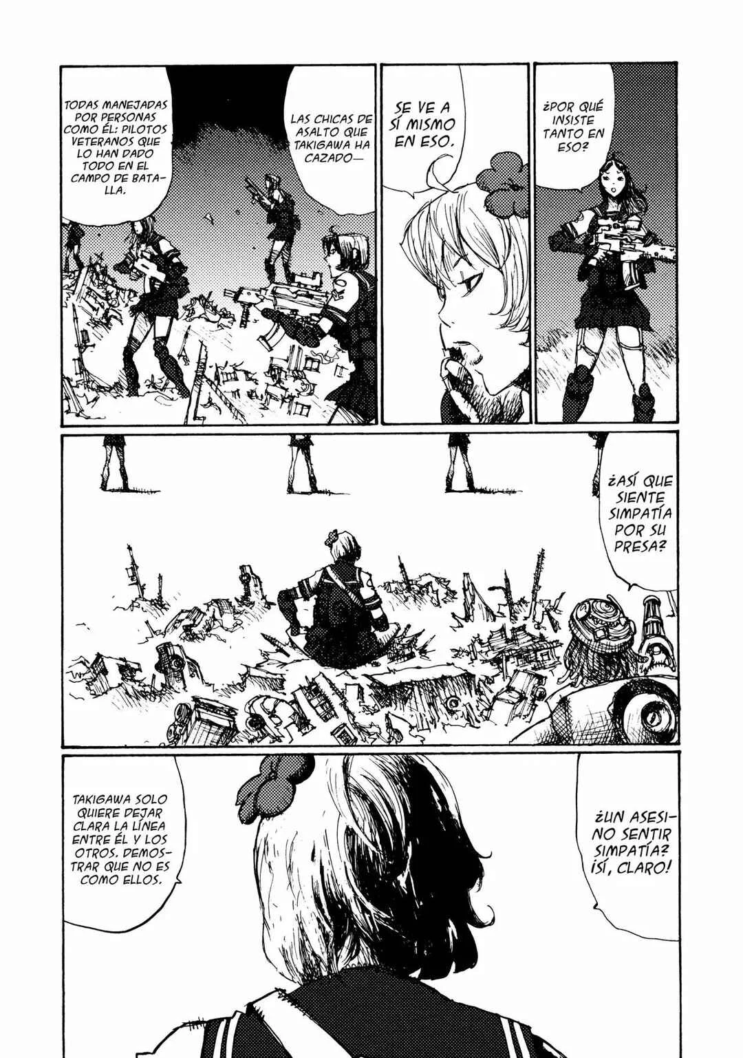 Joshi Kouhei Capítulo 4: El 13er Pelotón Independiente de Caza de Chicas de Asalto 04 - Page 6