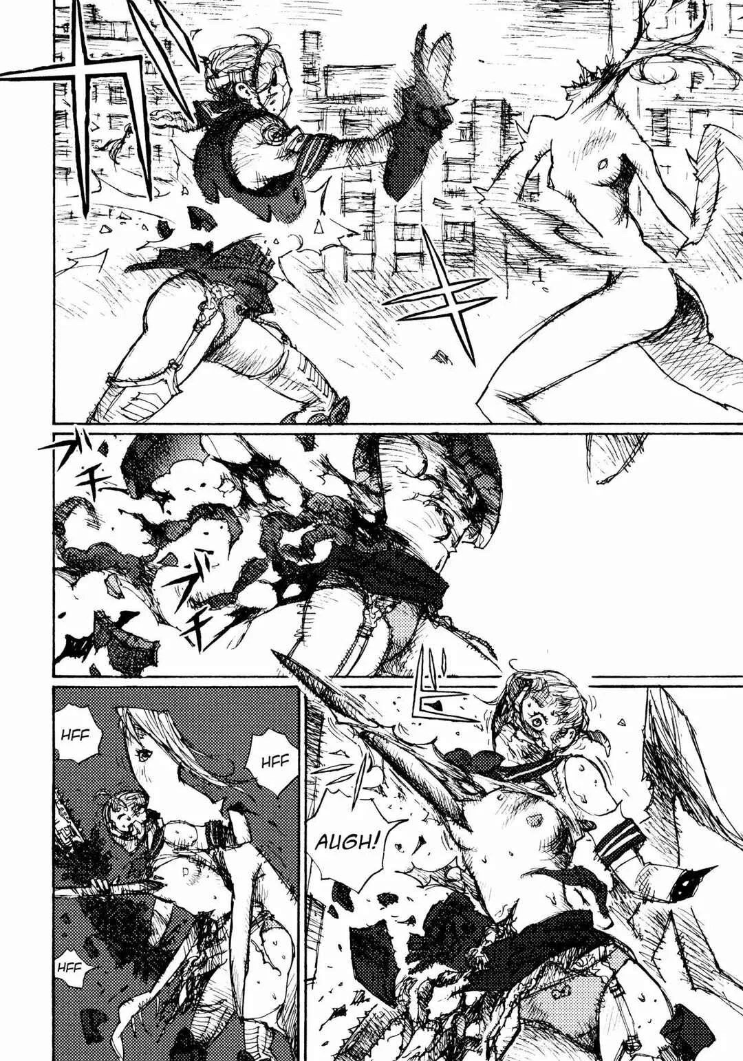 Joshi Kouhei Capítulo 4: El 13er Pelotón Independiente de Caza de Chicas de Asalto 04 - Page 19