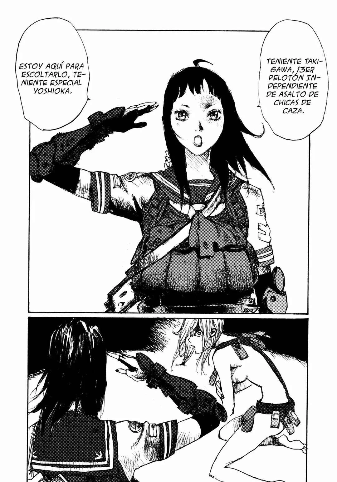 Joshi Kouhei Capítulo 4: El 13er Pelotón Independiente de Caza de Chicas de Asalto 04 - Page 25