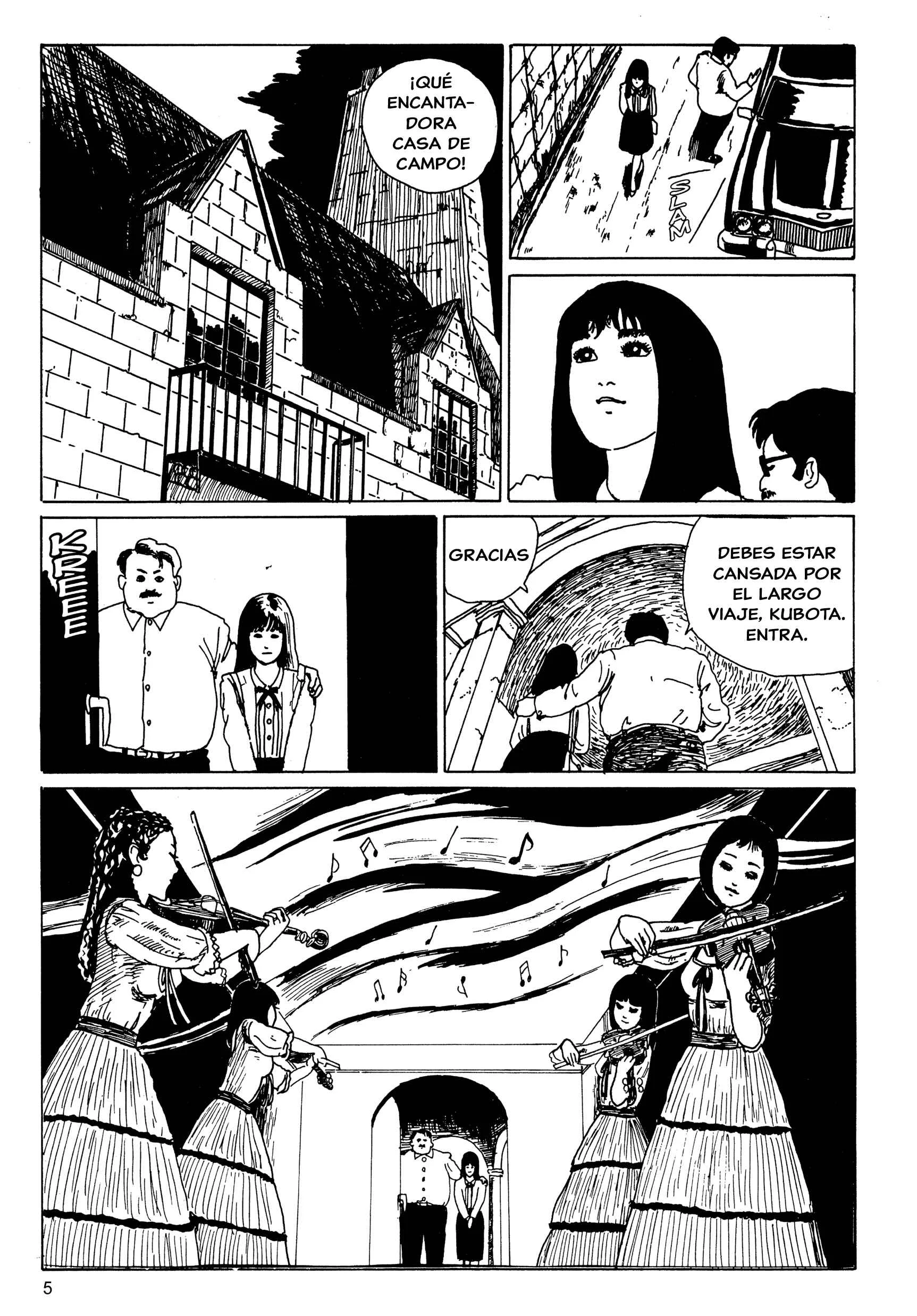 Junji Ito Horror Manga Collection Capítulo 1: Bio Hogar - Page 5