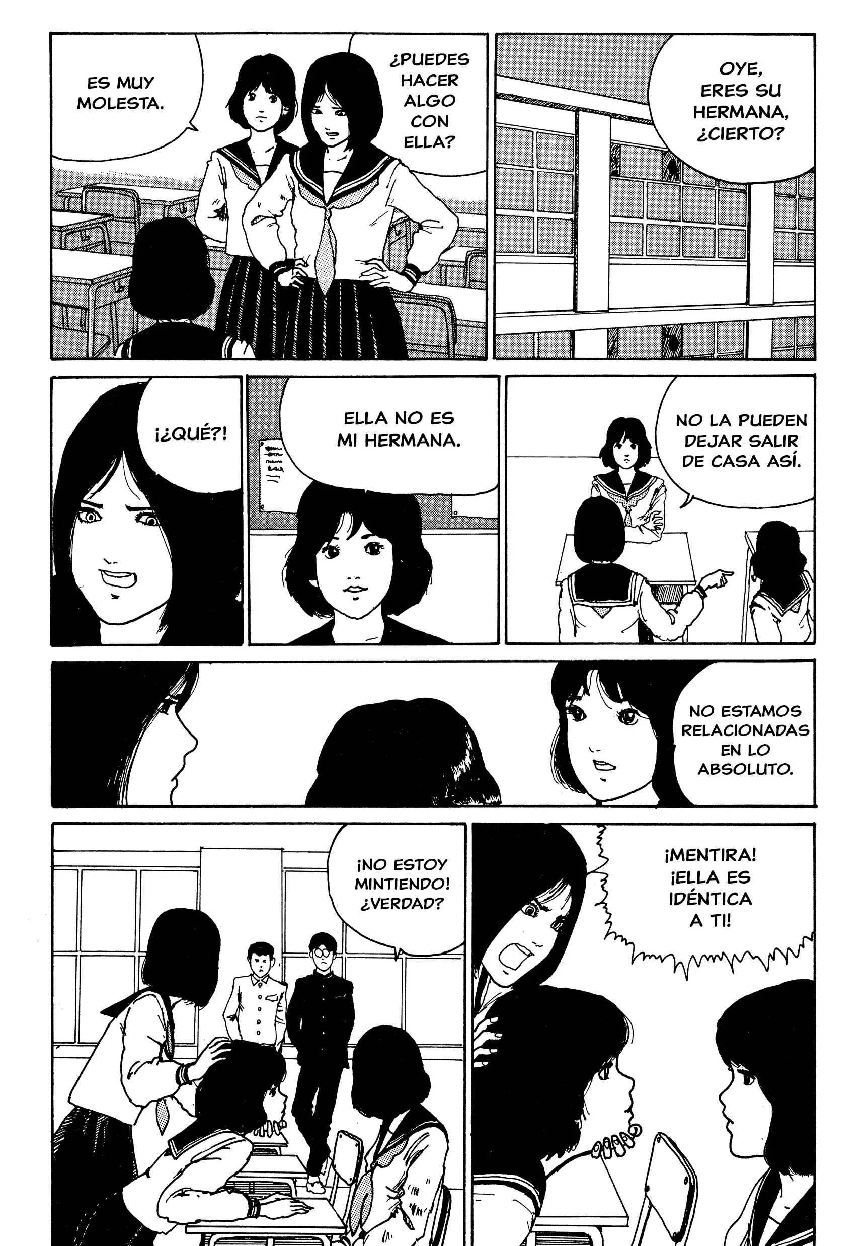Junji Ito Horror Manga Collection Capítulo 2: Ladrona de Rostros - Page 8