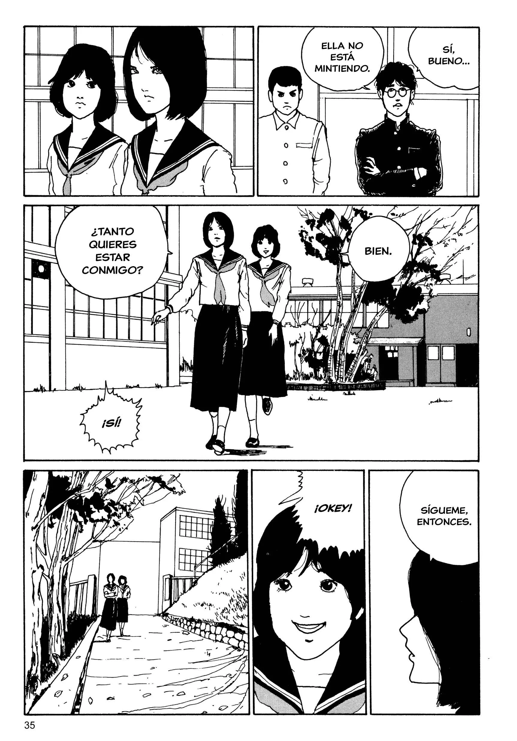 Junji Ito Horror Manga Collection Capítulo 2: Ladrona de Rostros - Page 9