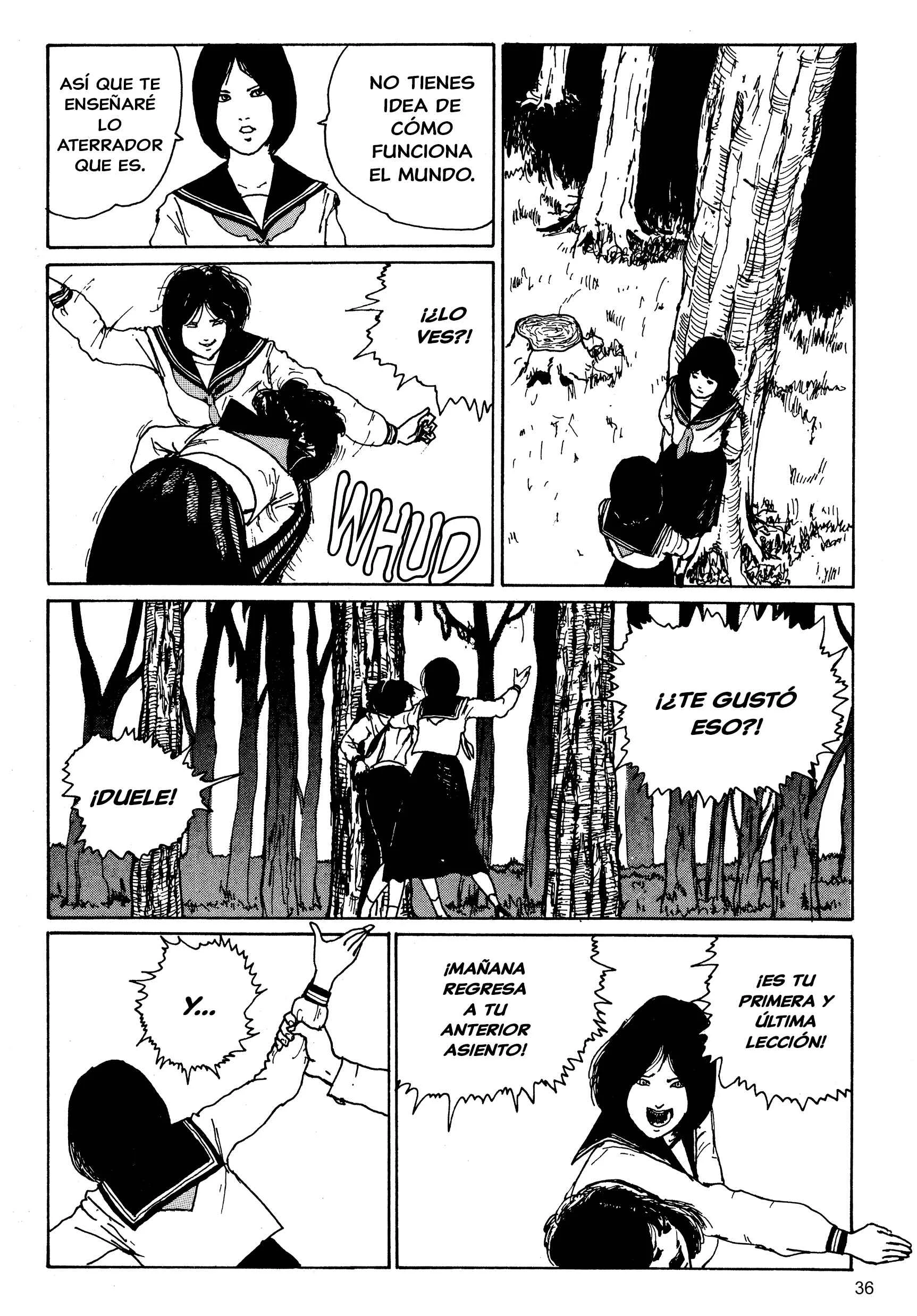 Junji Ito Horror Manga Collection Capítulo 2: Ladrona de Rostros - Page 10
