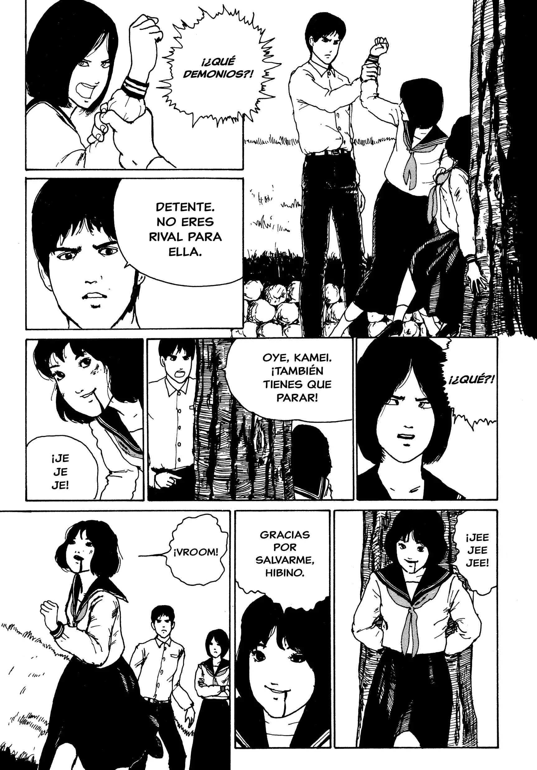 Junji Ito Horror Manga Collection Capítulo 2: Ladrona de Rostros - Page 11