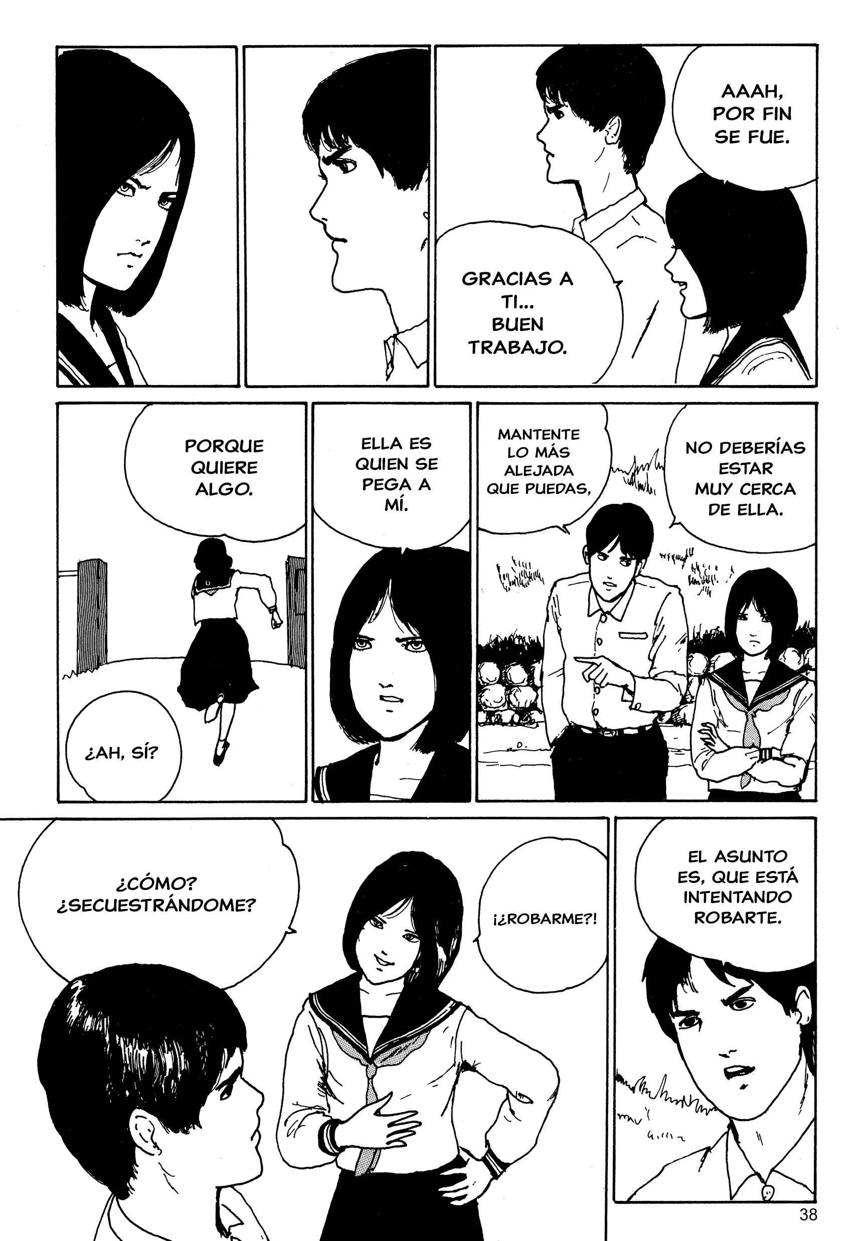 Junji Ito Horror Manga Collection Capítulo 2: Ladrona de Rostros - Page 12