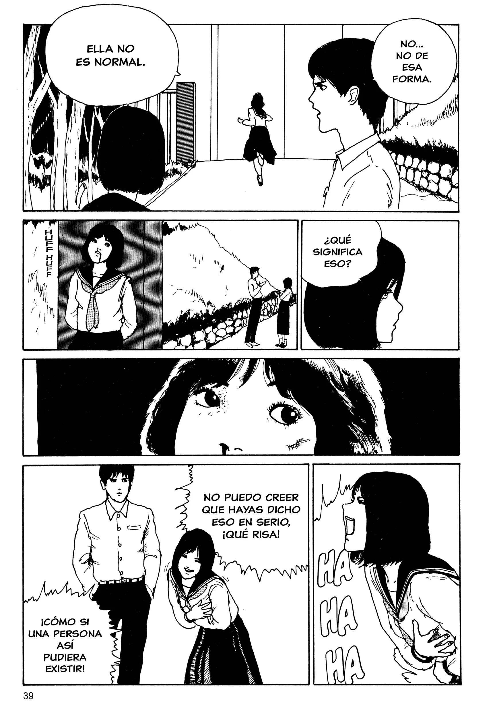 Junji Ito Horror Manga Collection Capítulo 2: Ladrona de Rostros - Page 13