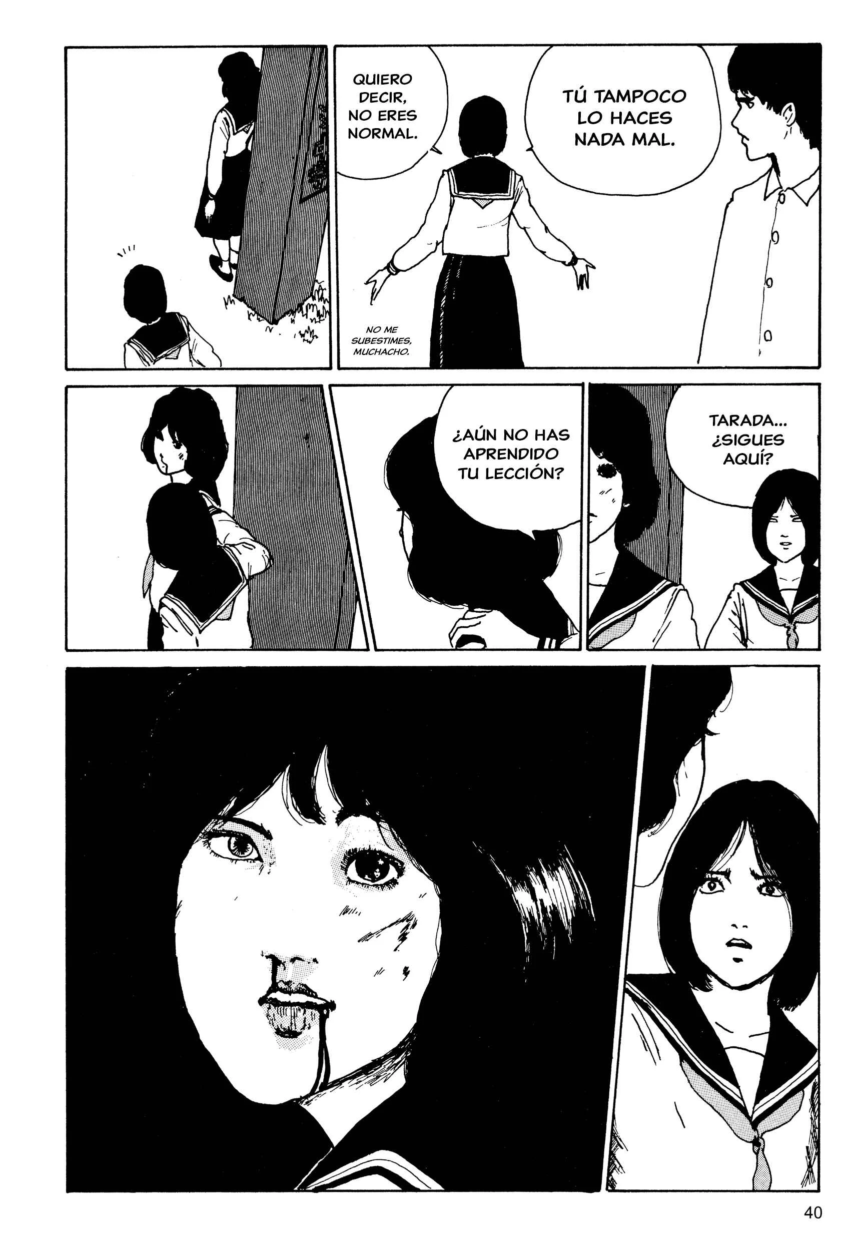Junji Ito Horror Manga Collection Capítulo 2: Ladrona de Rostros - Page 14