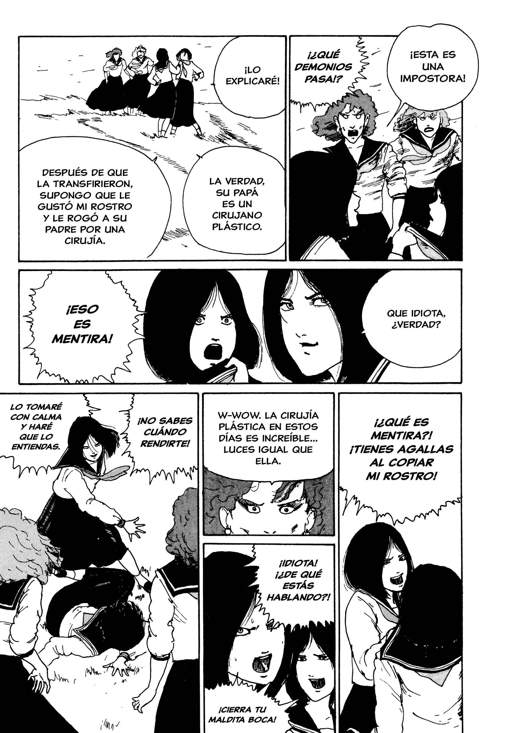Junji Ito Horror Manga Collection Capítulo 2: Ladrona de Rostros - Page 19