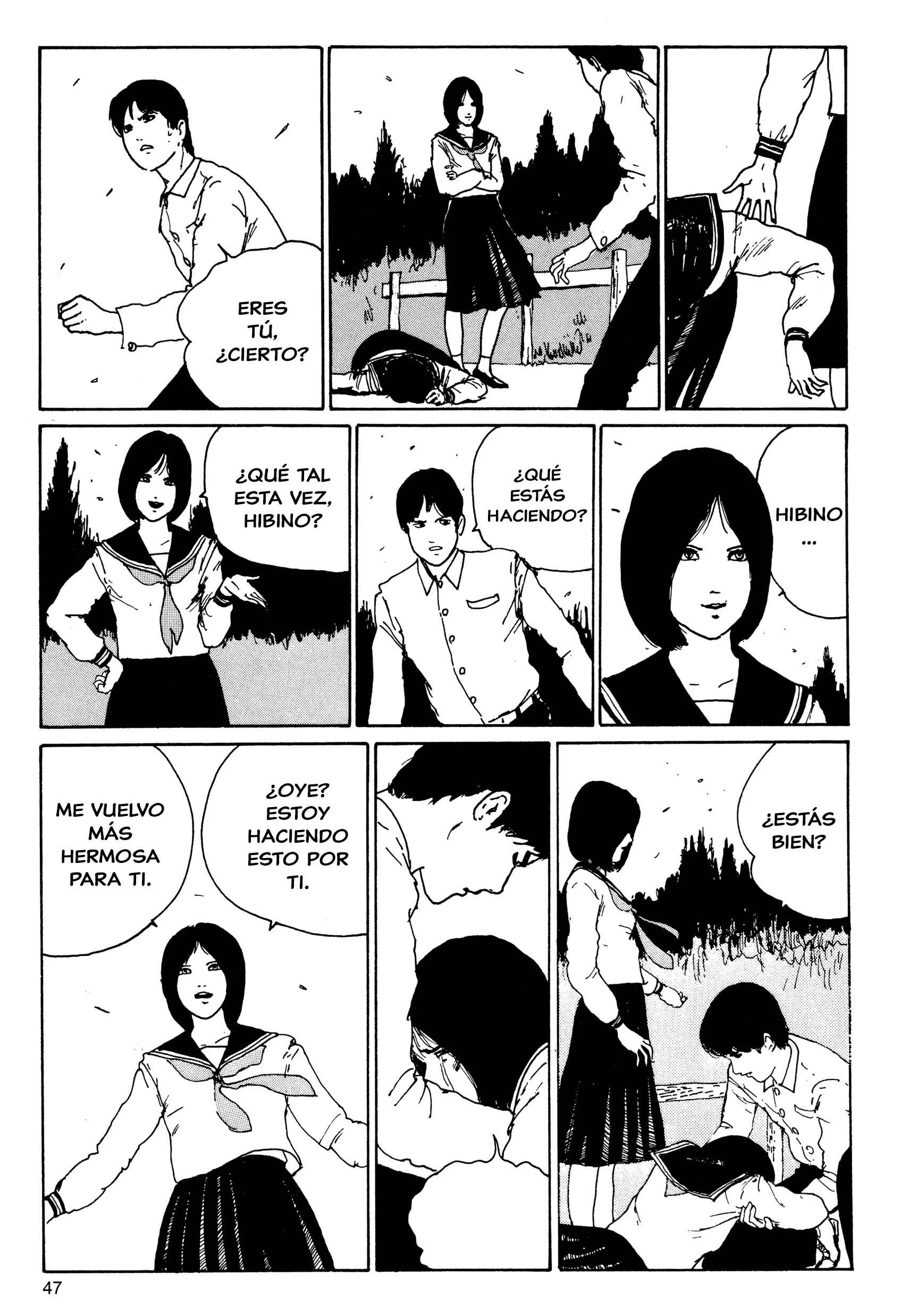 Junji Ito Horror Manga Collection Capítulo 2: Ladrona de Rostros - Page 21