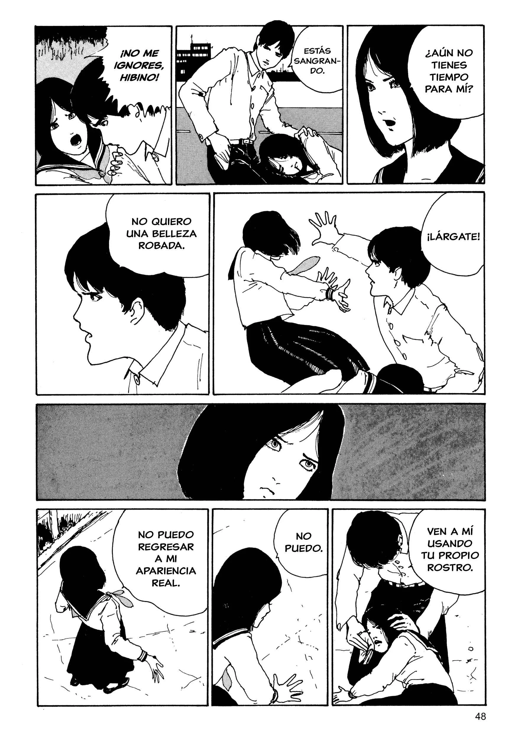 Junji Ito Horror Manga Collection Capítulo 2: Ladrona de Rostros - Page 22