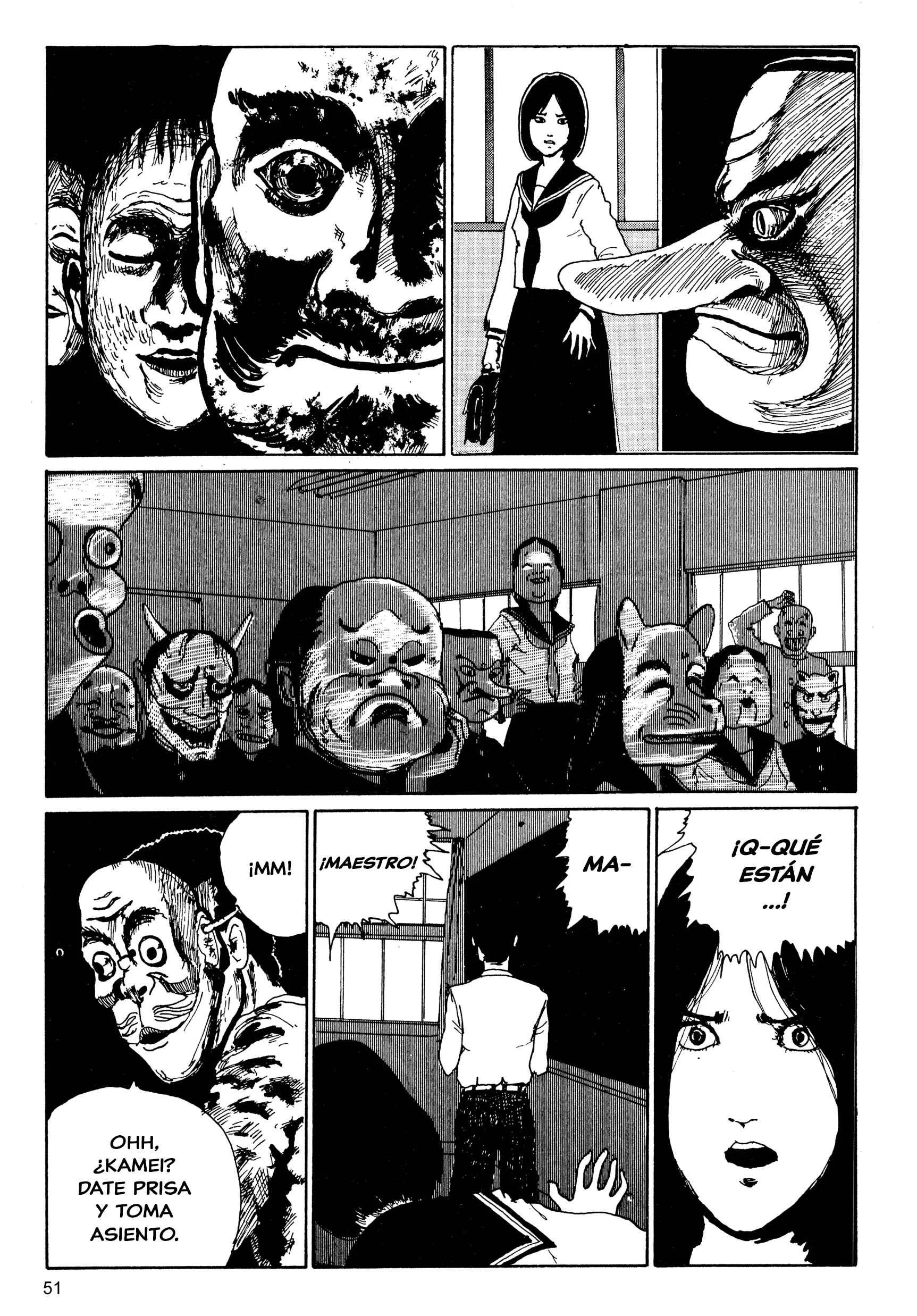 Junji Ito Horror Manga Collection Capítulo 2: Ladrona de Rostros - Page 25