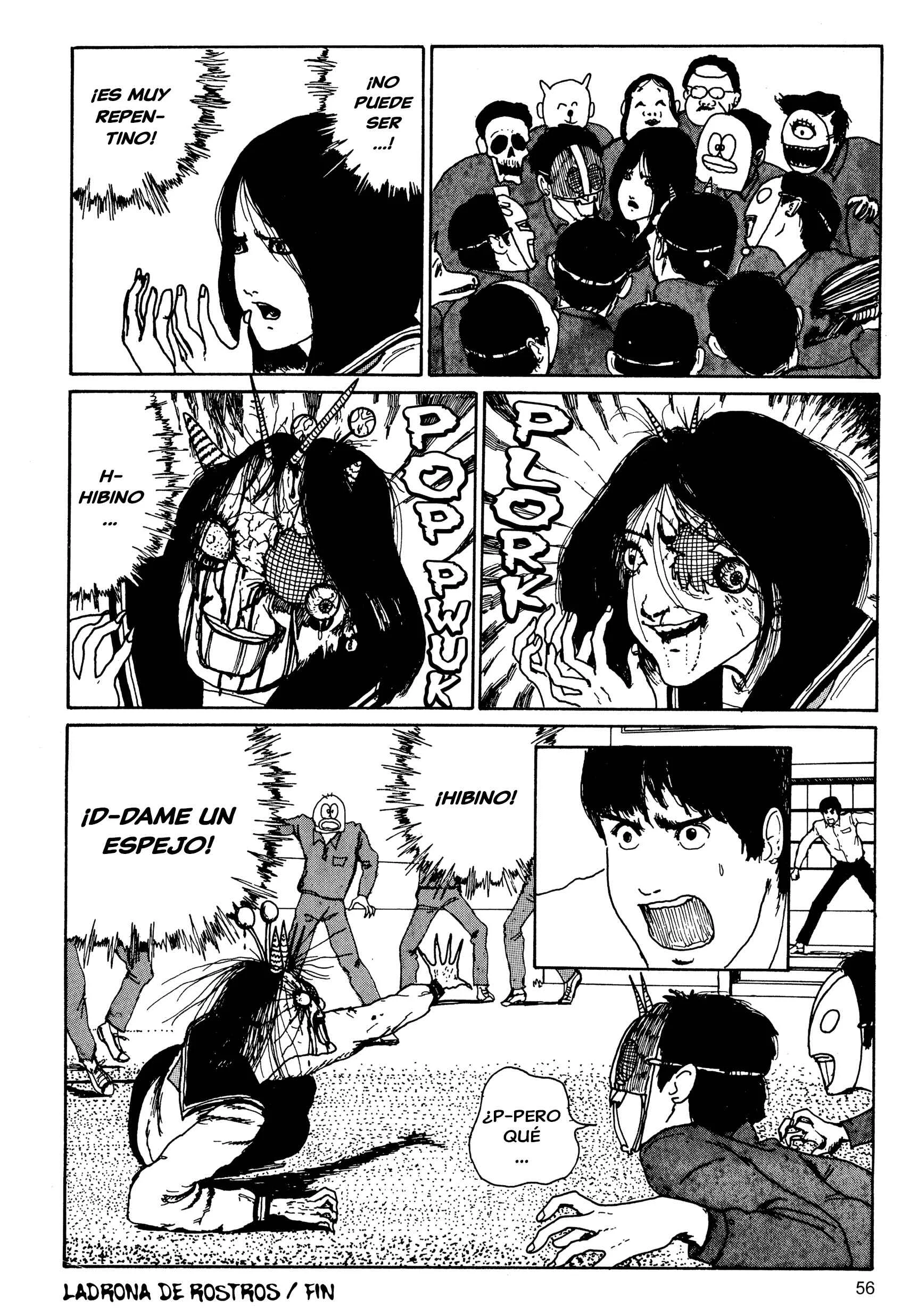 Junji Ito Horror Manga Collection Capítulo 2: Ladrona de Rostros - Page 30