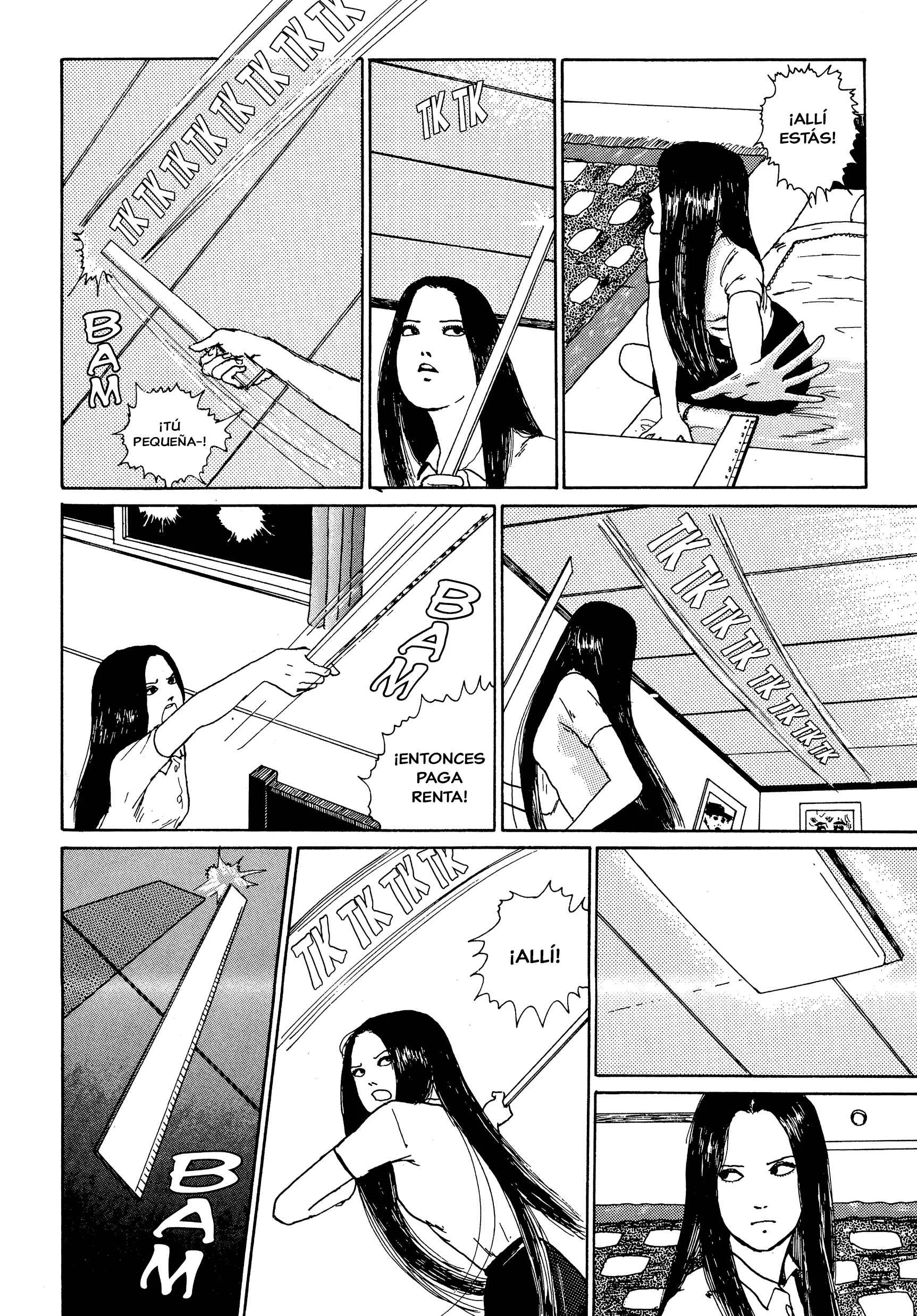 Junji Ito Horror Manga Collection Capítulo 5: El Cabello Largo en el Ático - Page 6