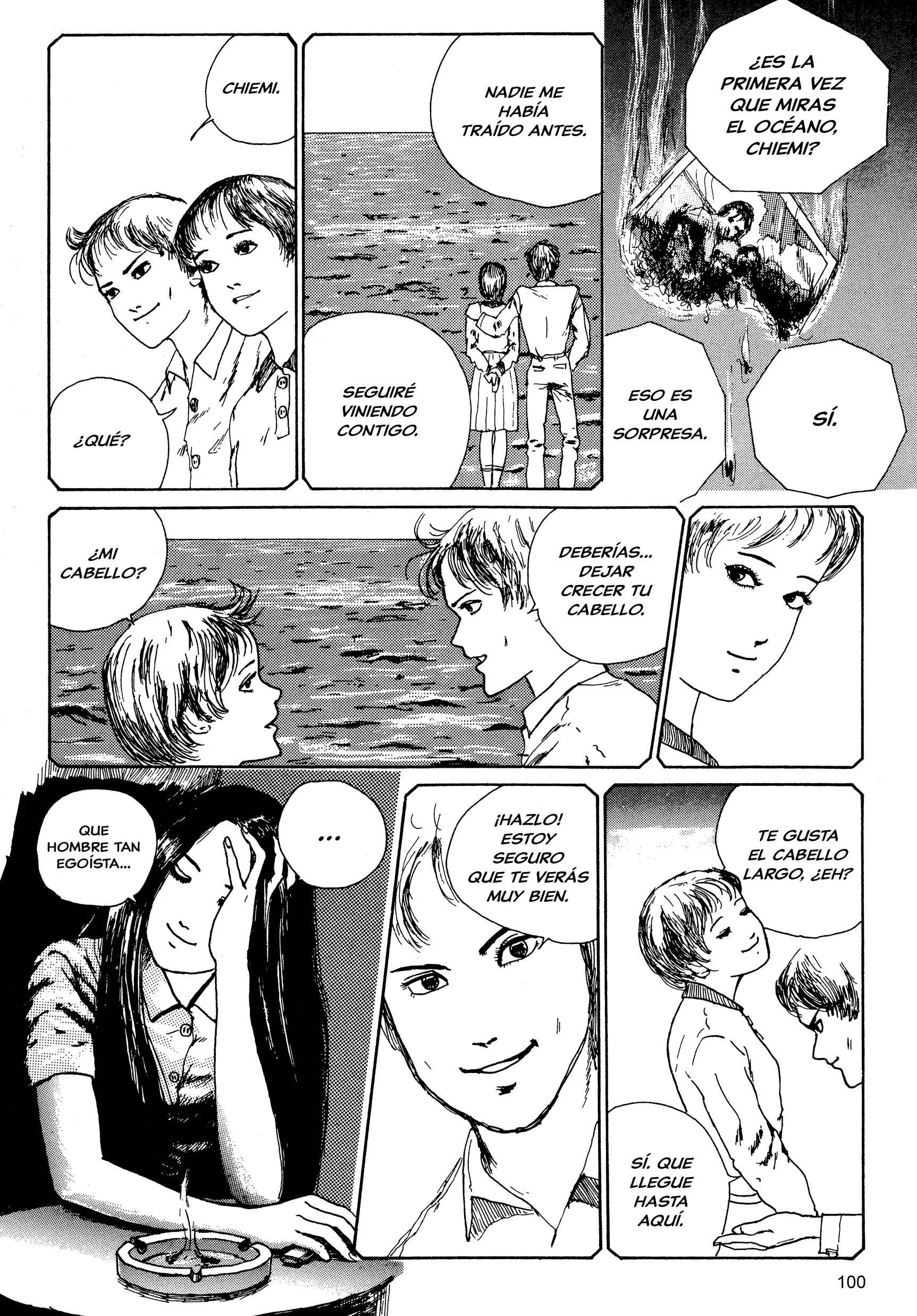 Junji Ito Horror Manga Collection Capítulo 5: El Cabello Largo en el Ático - Page 8
