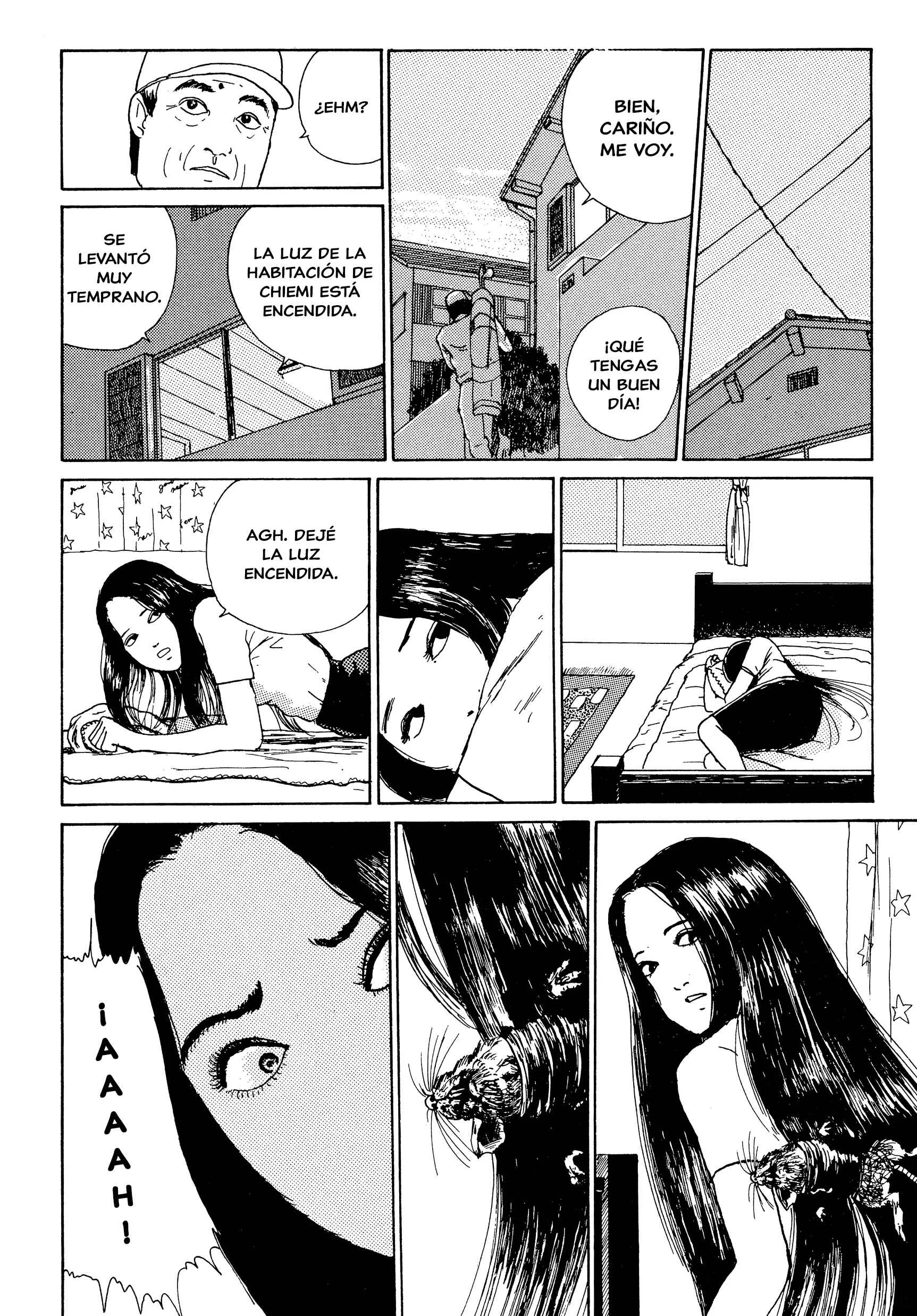 Junji Ito Horror Manga Collection Capítulo 5: El Cabello Largo en el Ático - Page 10