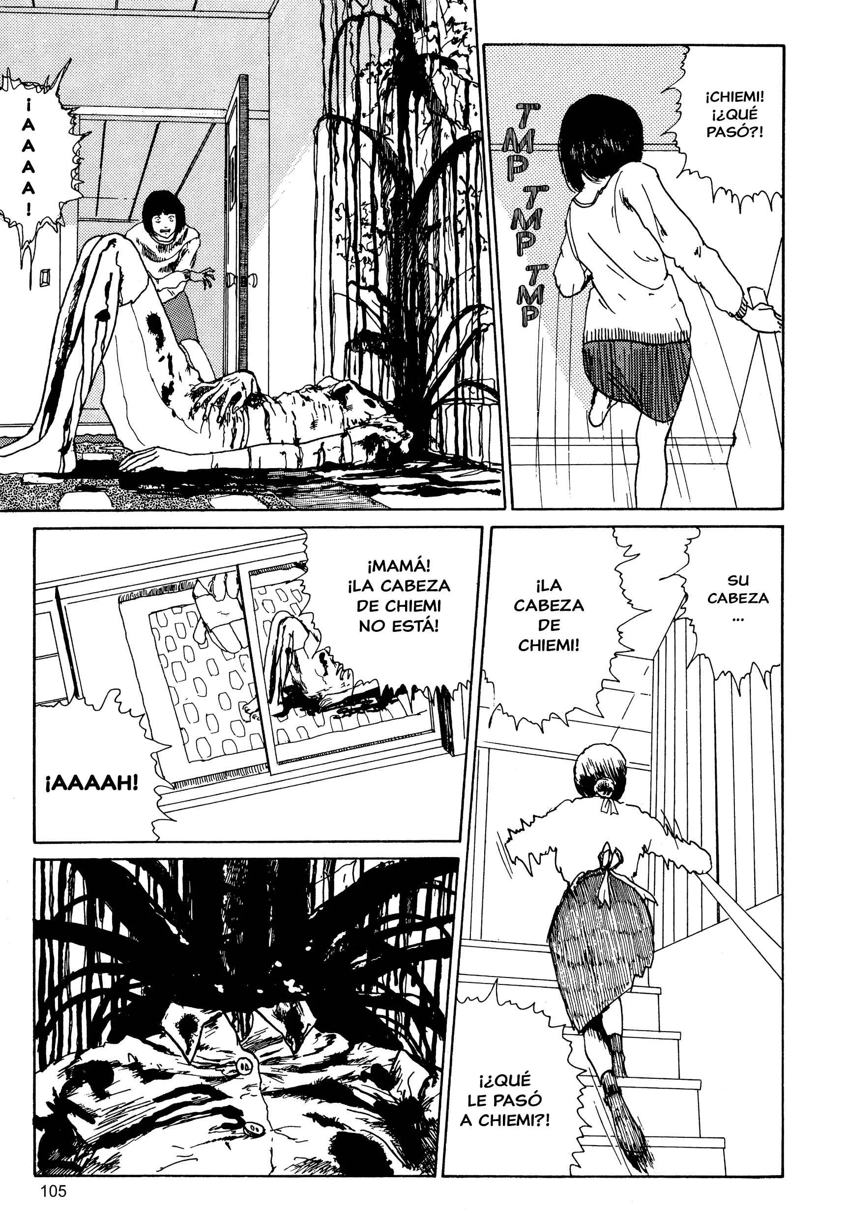 Junji Ito Horror Manga Collection Capítulo 5: El Cabello Largo en el Ático - Page 13