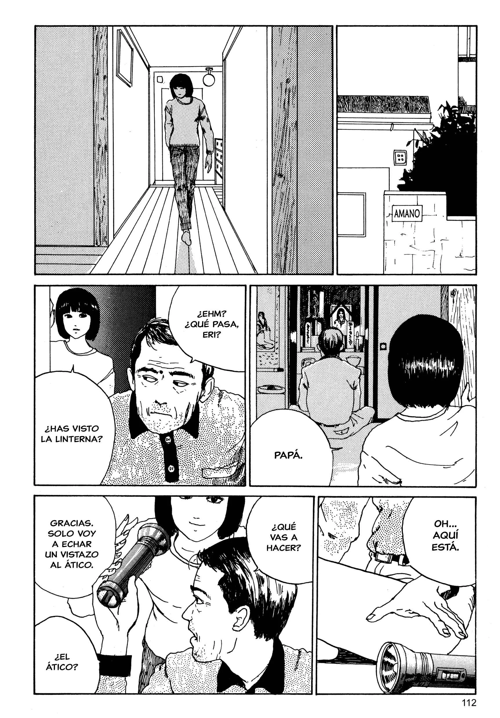Junji Ito Horror Manga Collection Capítulo 5: El Cabello Largo en el Ático - Page 20