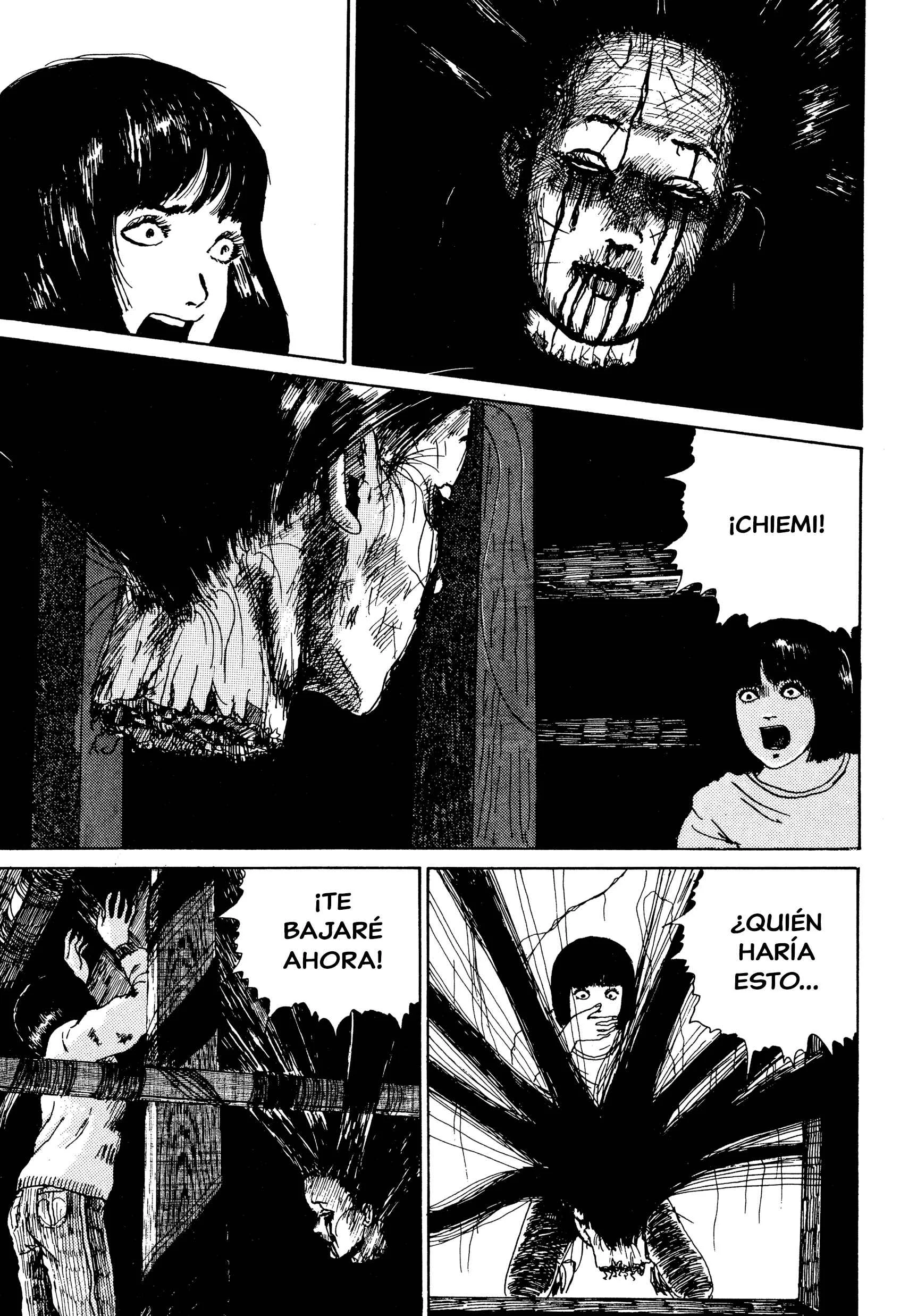 Junji Ito Horror Manga Collection Capítulo 5: El Cabello Largo en el Ático - Page 25