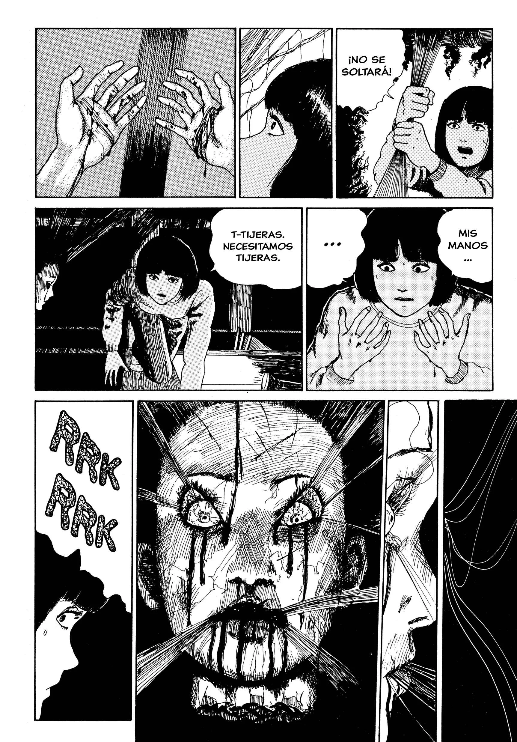 Junji Ito Horror Manga Collection Capítulo 5: El Cabello Largo en el Ático - Page 26