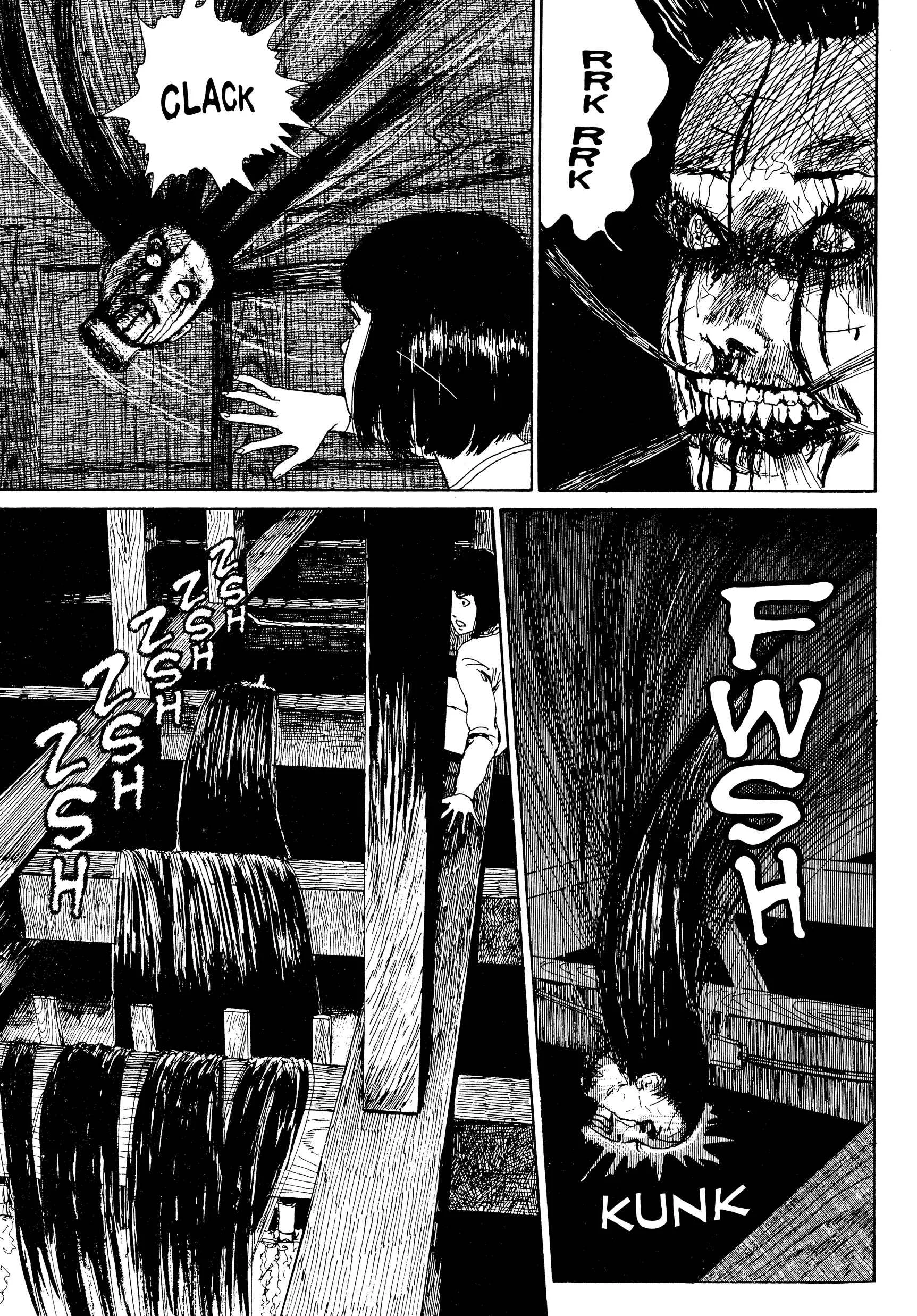 Junji Ito Horror Manga Collection Capítulo 5: El Cabello Largo en el Ático - Page 27