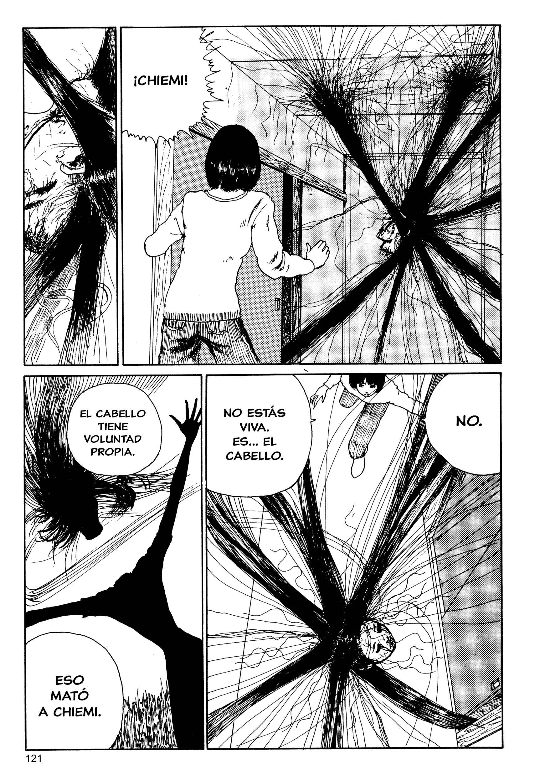 Junji Ito Horror Manga Collection Capítulo 5: El Cabello Largo en el Ático - Page 29