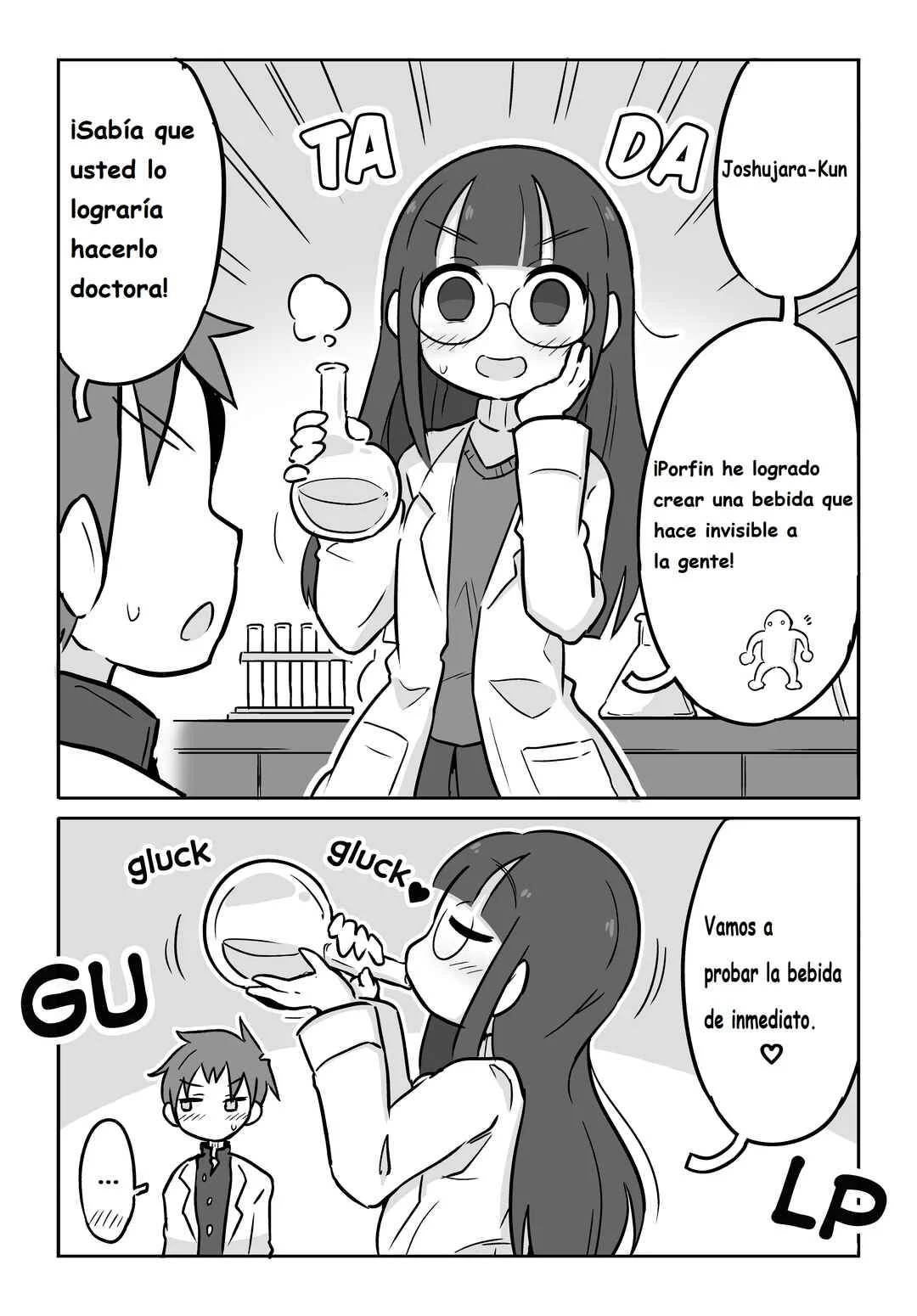 Kagakubu Girl Capítulo 1: Capitulo 1 - Invisible - Page 1