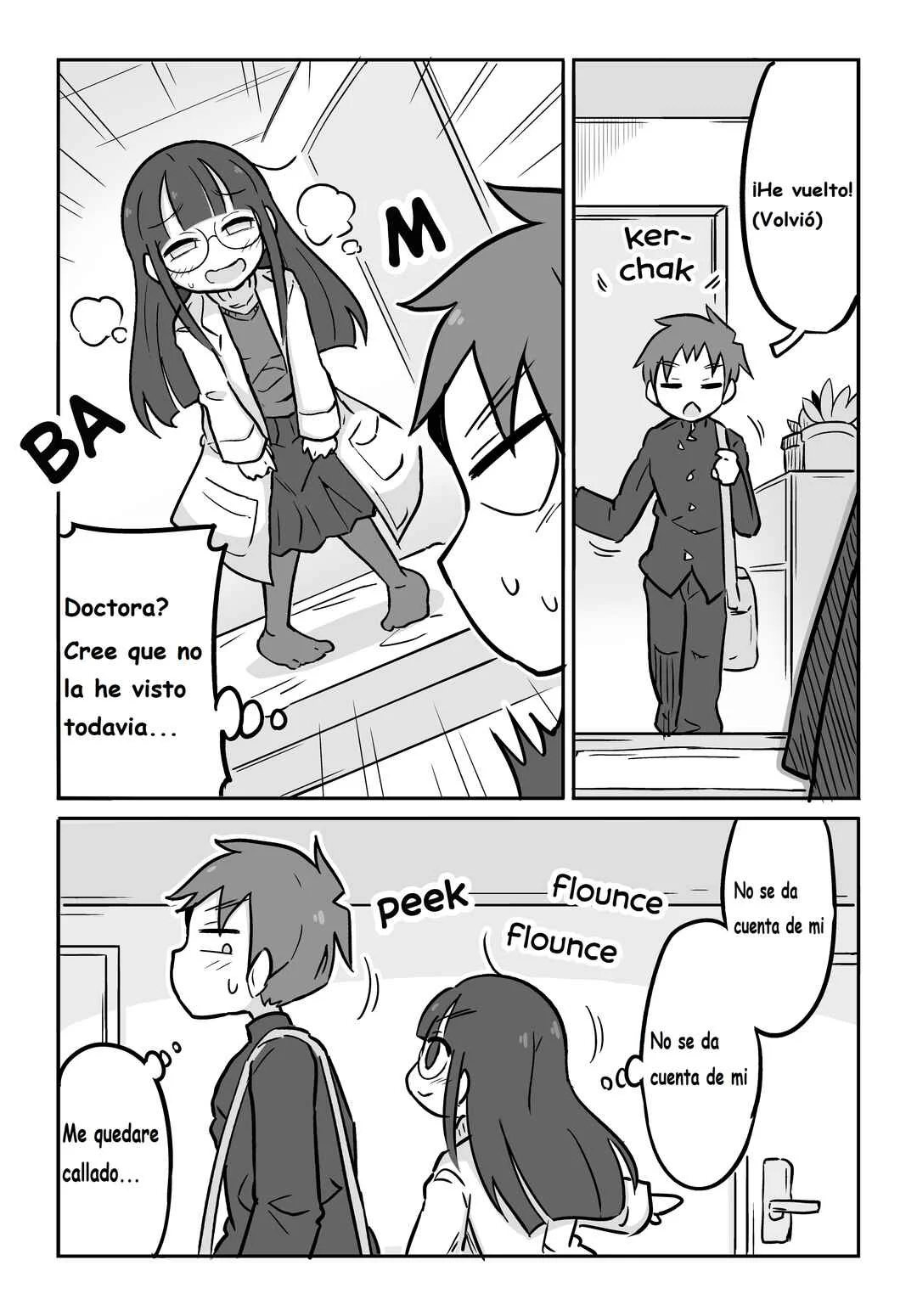 Kagakubu Girl Capítulo 1: Capitulo 1 - Invisible - Page 3
