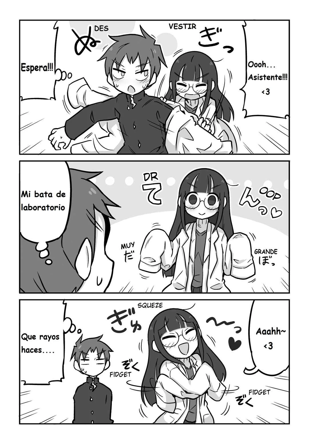 Kagakubu Girl Capítulo 2: Capitulo 2 - Tiempo - Page 3