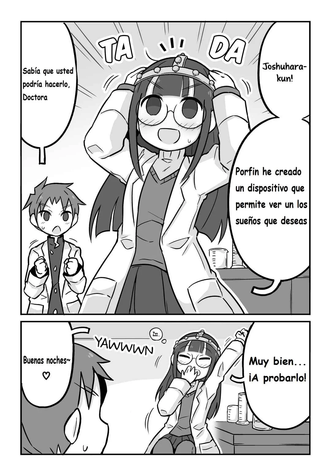 Kagakubu Girl Capítulo 3: Capitulo 3 - Sueños - Page 1