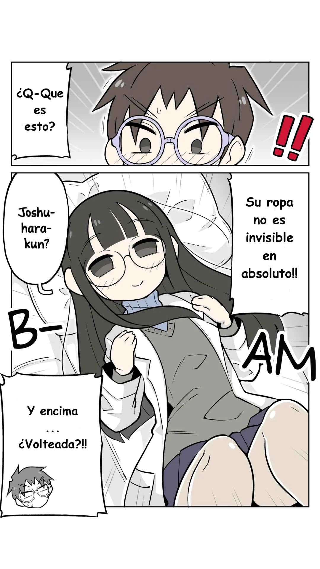 Kagakubu Girl Capítulo 5: Capitulo 5 - Anteojos de Rayos X - Page 4