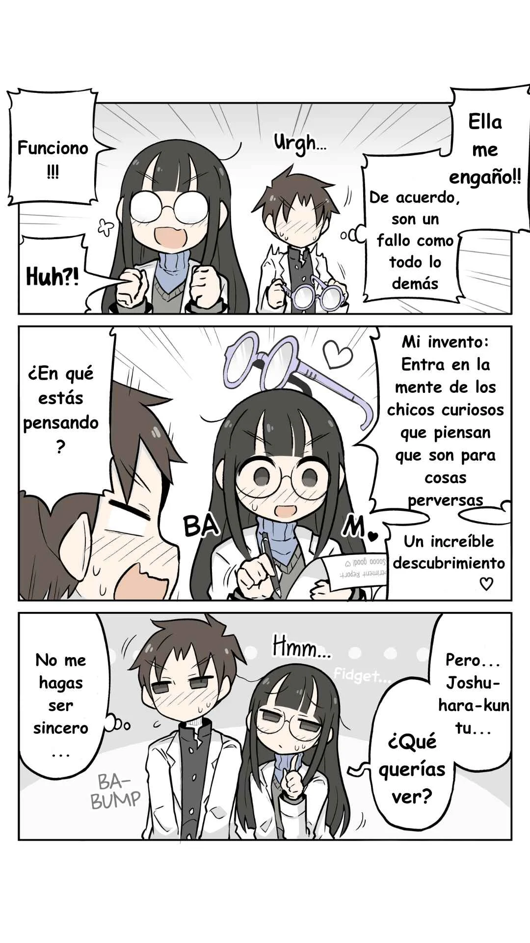 Kagakubu Girl Capítulo 5: Capitulo 5 - Anteojos de Rayos X - Page 5